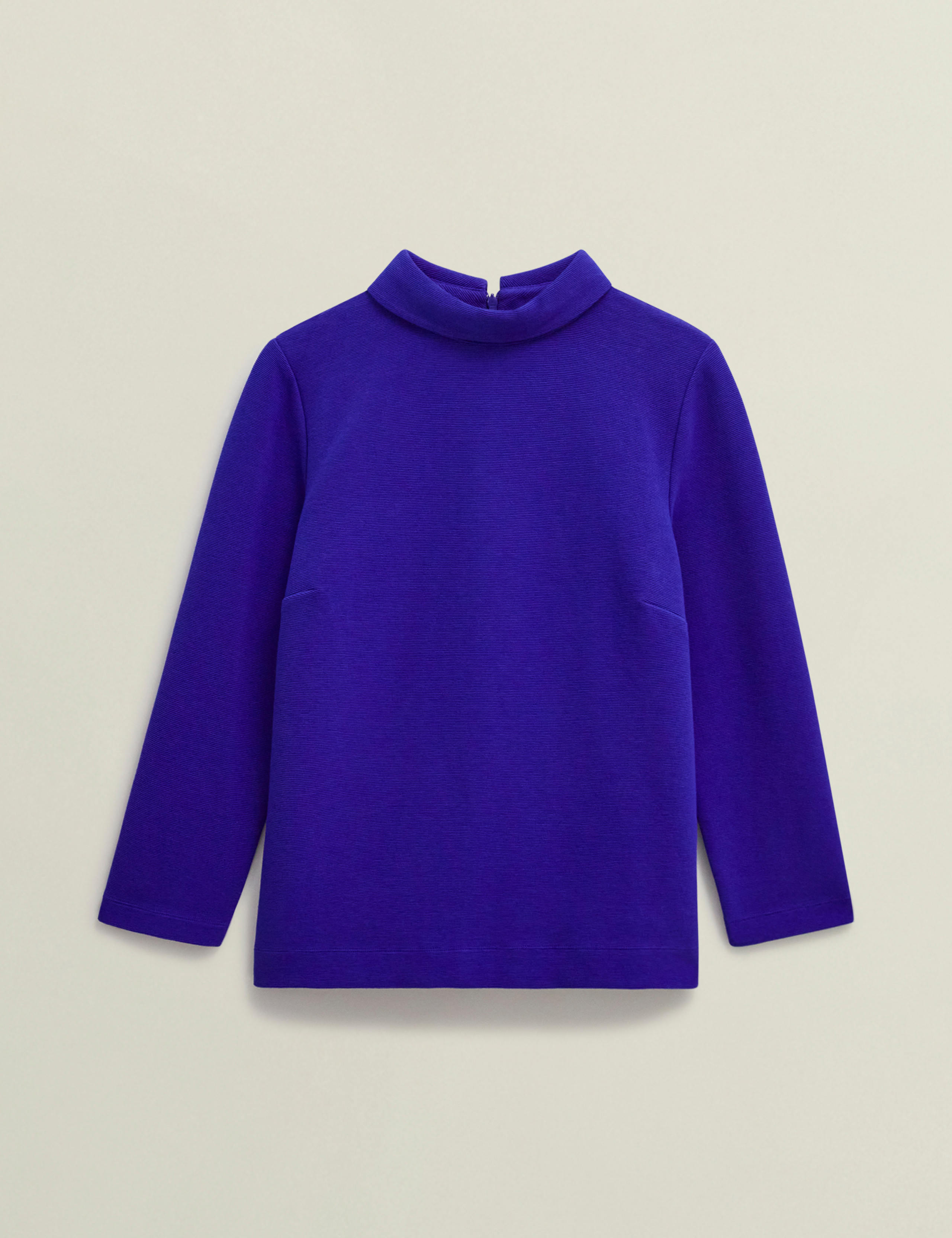 Cotton Blend Roll Neck Top 2 of 5