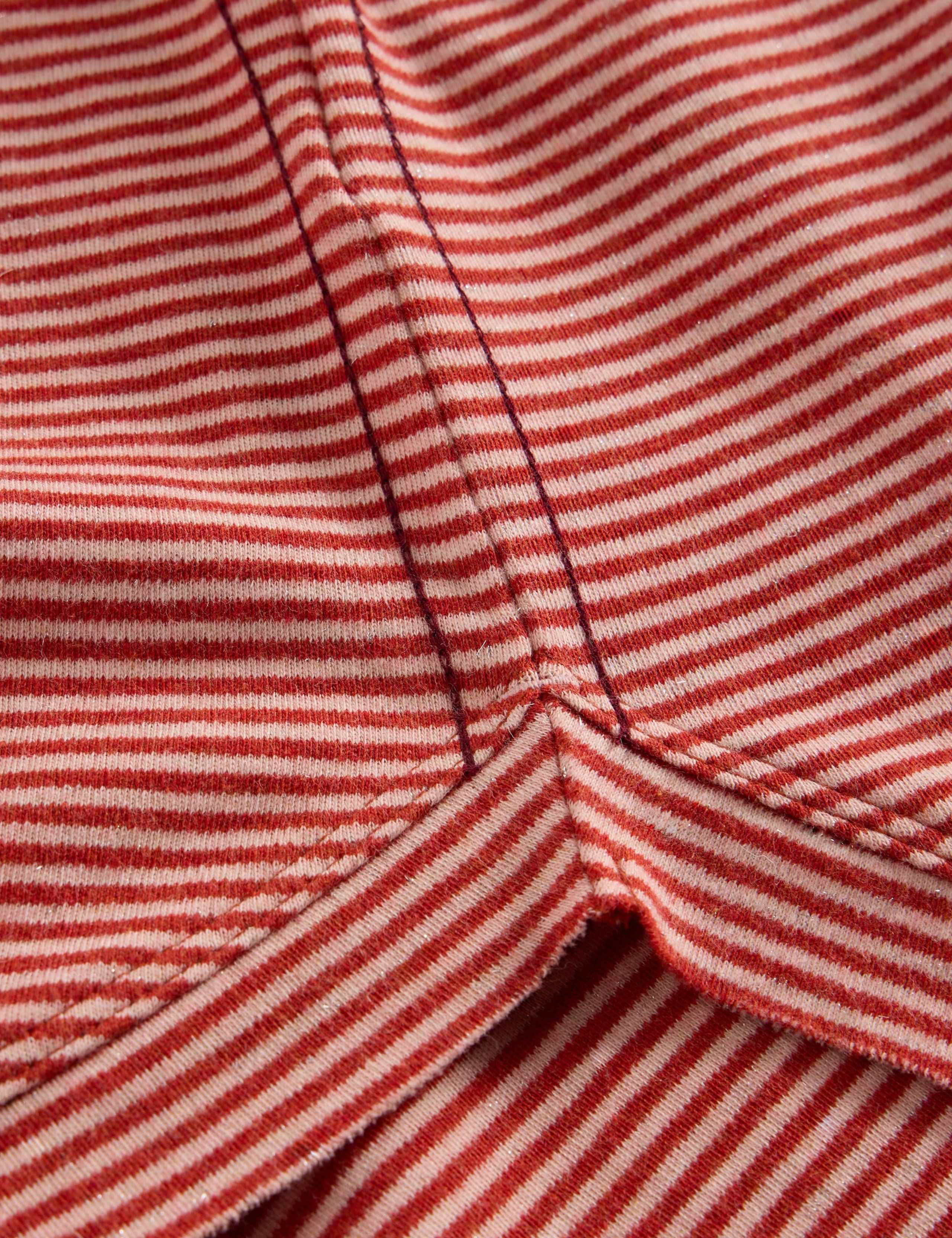 Pure Cotton Striped Sparkly Top 5 of 5