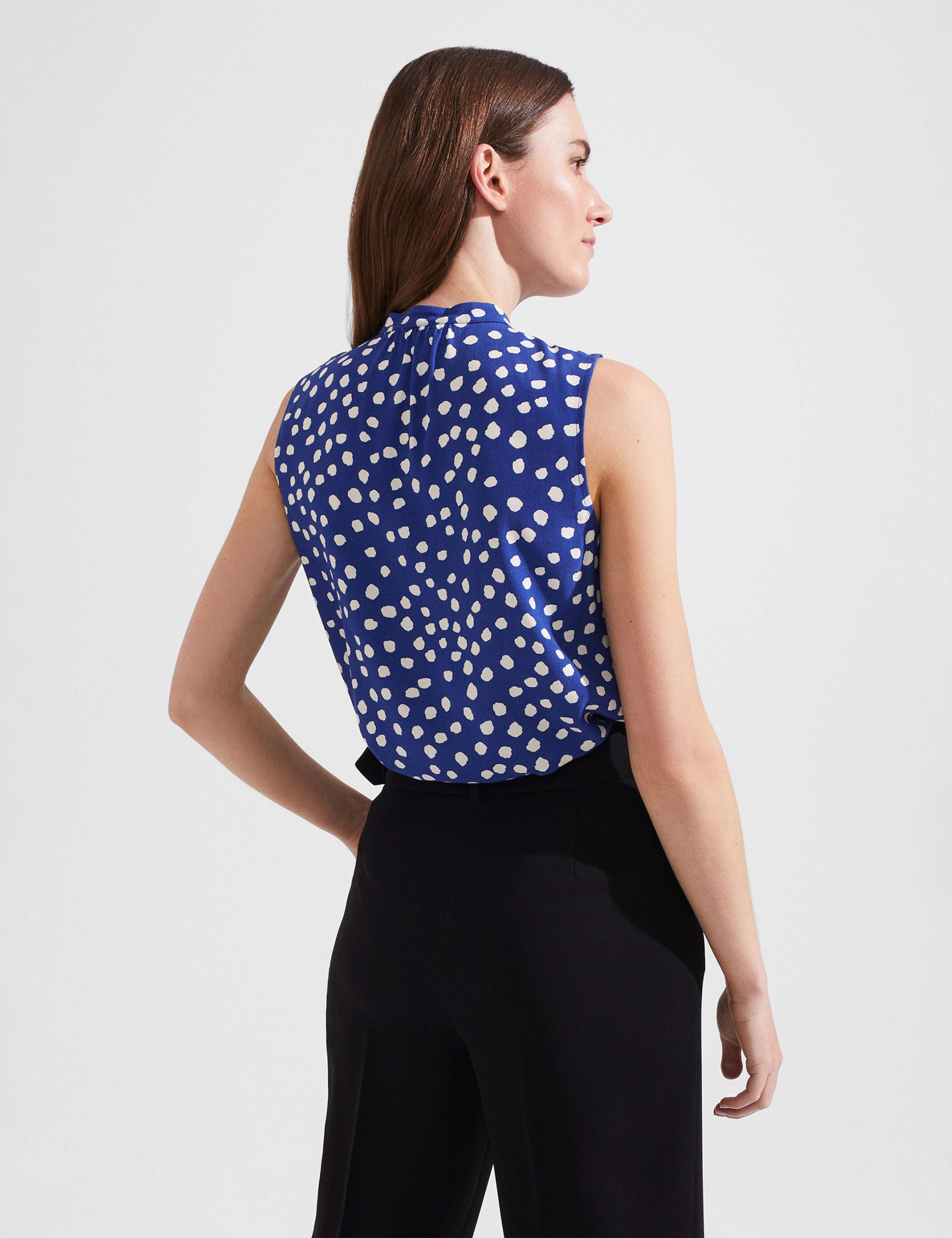 Polka Dot Round Neck Top 4 of 8