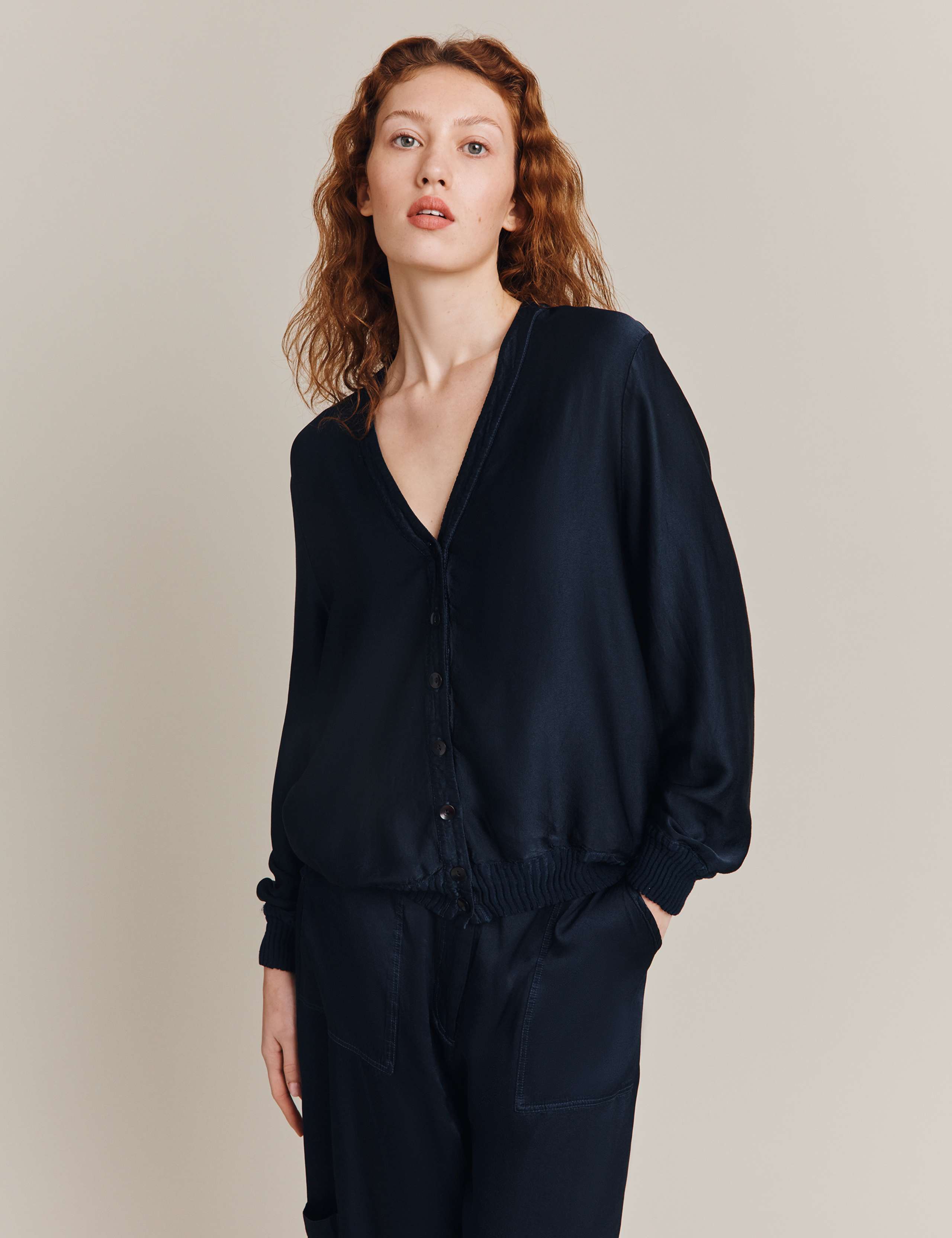 Satin Look Bomber Jacket 2 of 2