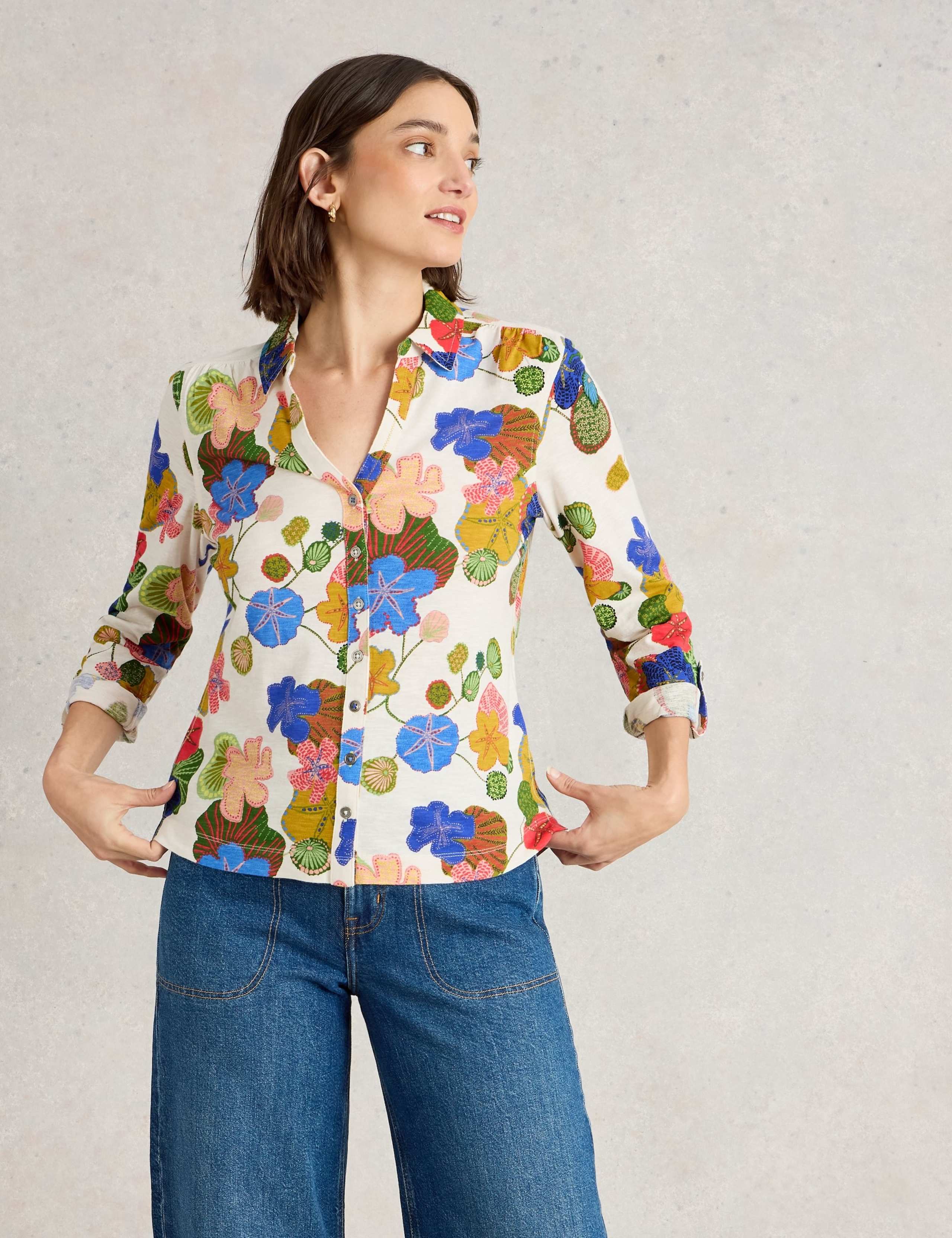 Jersey Floral Shirt 5 of 6