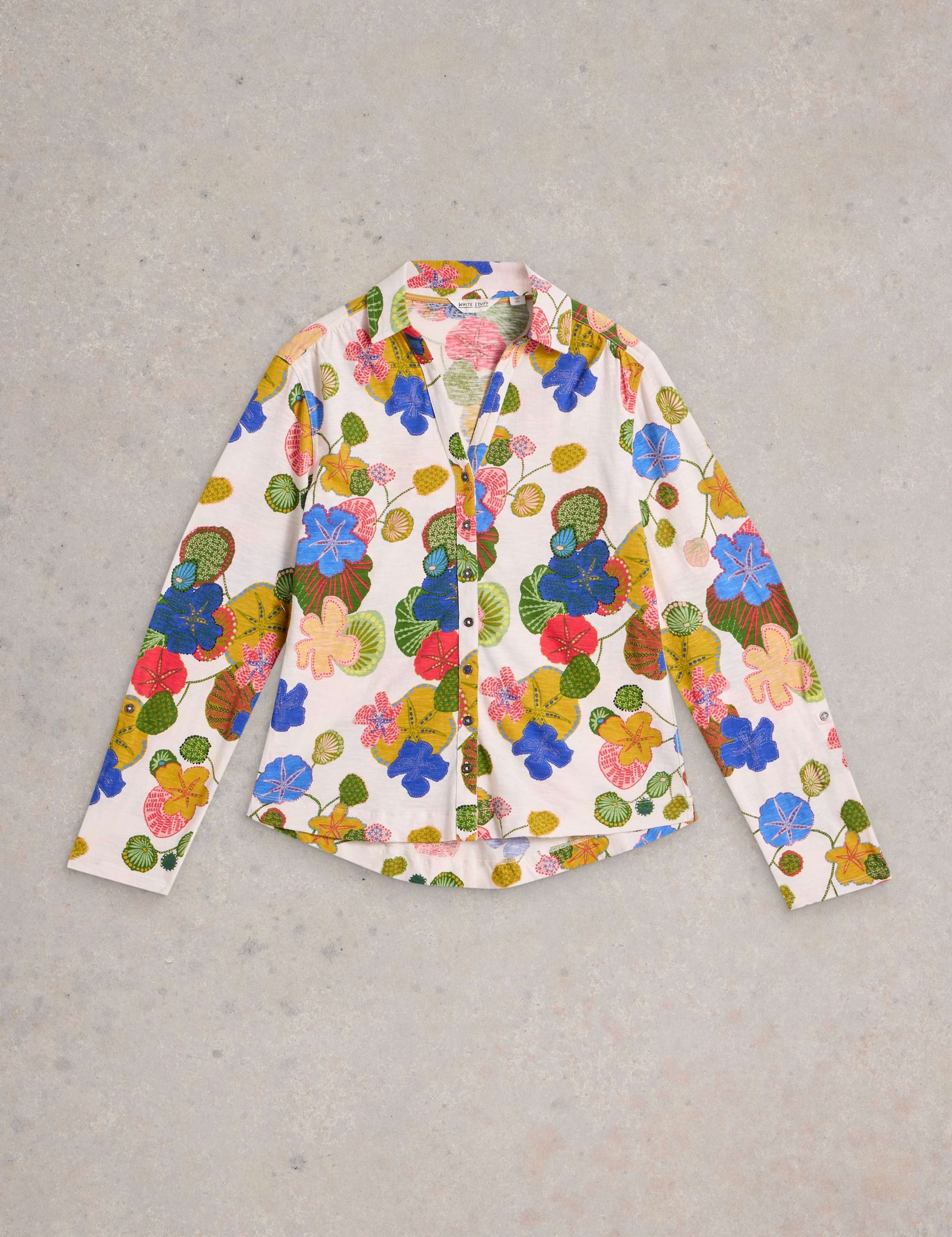Jersey Floral Shirt 2 of 6