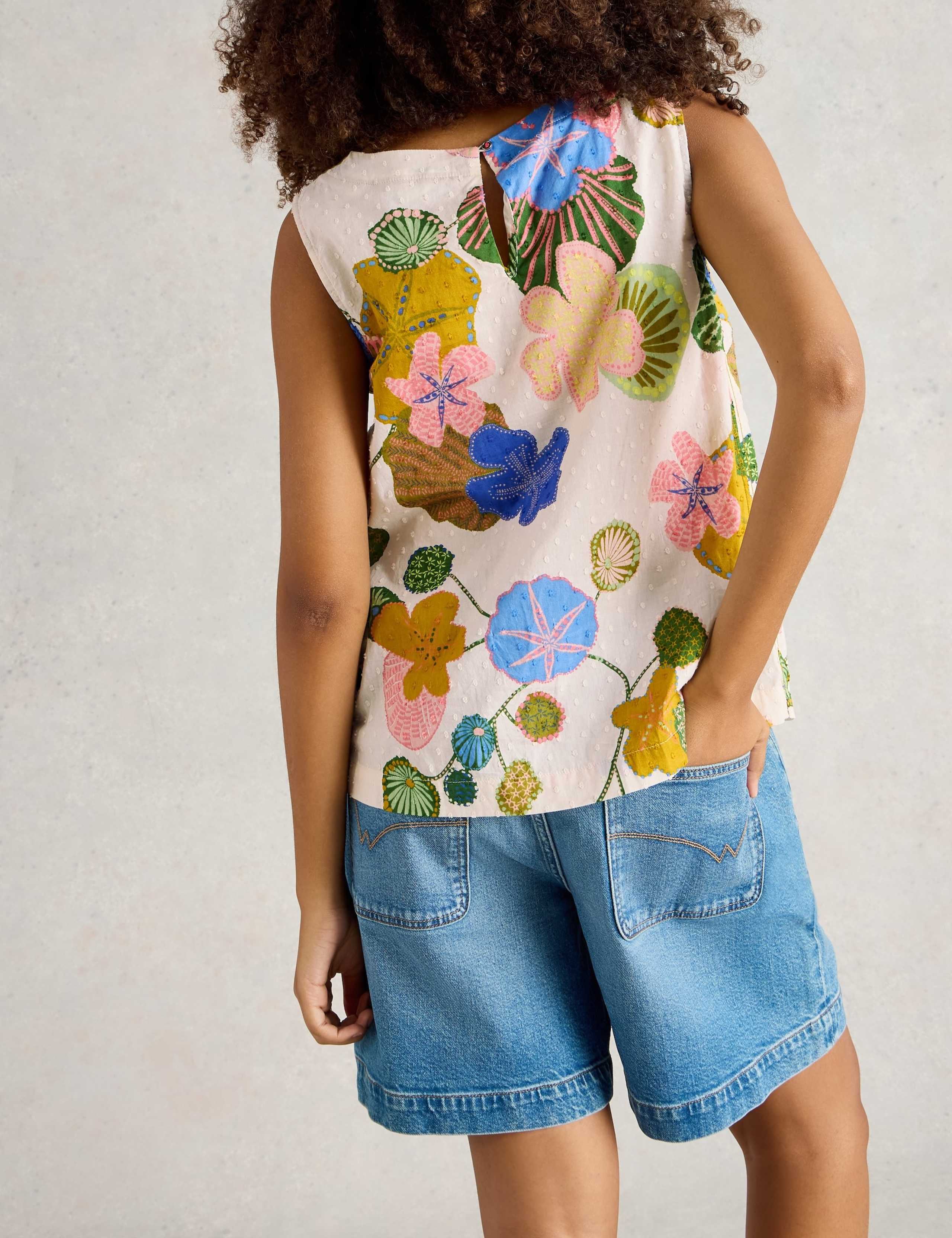 Pure Cotton Printed Vest 4 of 6