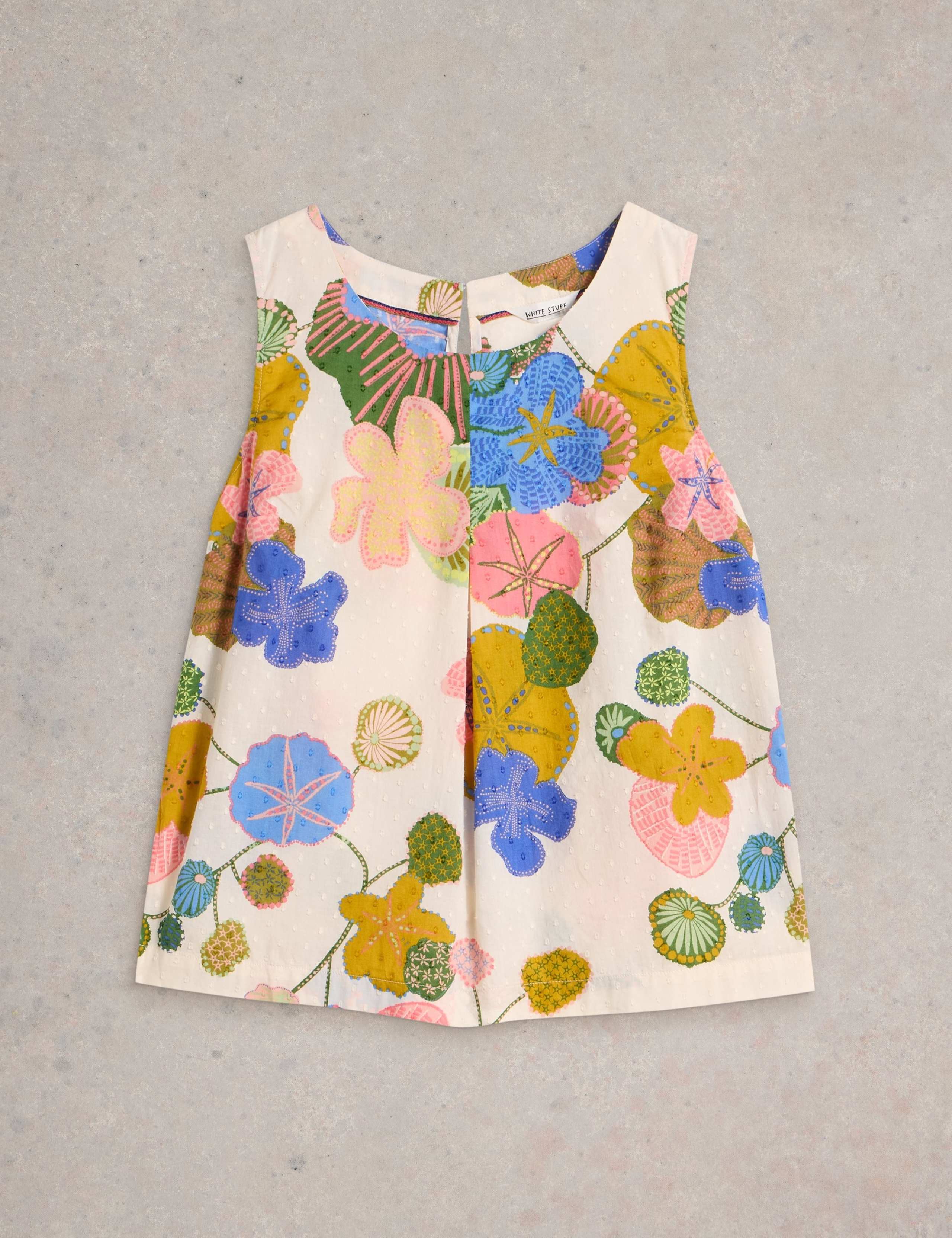 Pure Cotton Printed Vest 2 of 6
