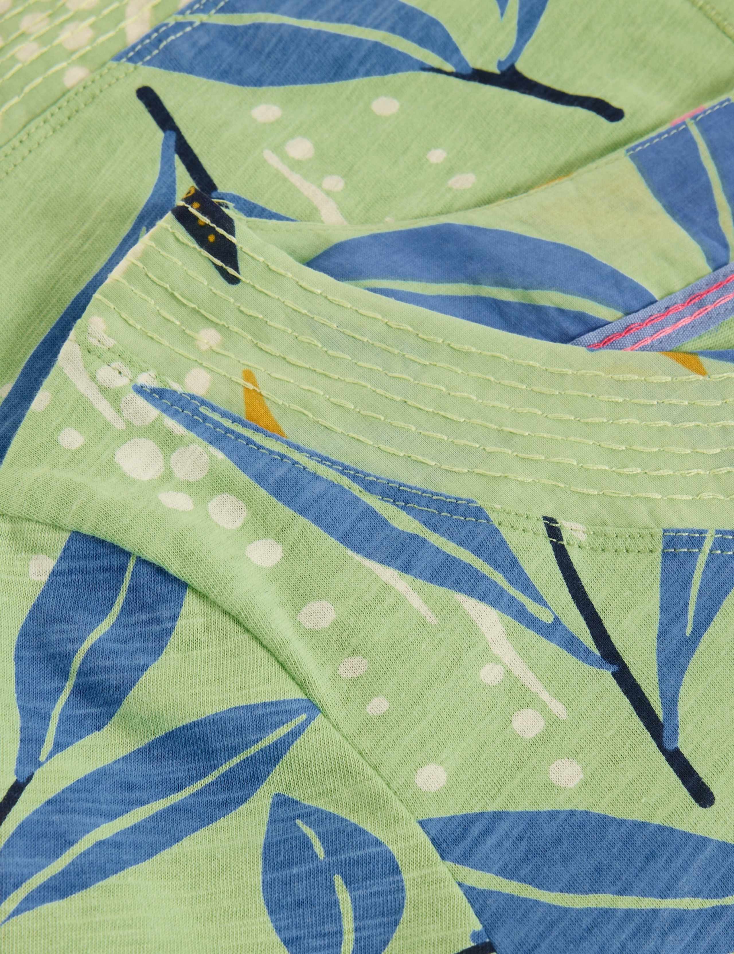 Jersey Leaf Print TShirt 6 of 6