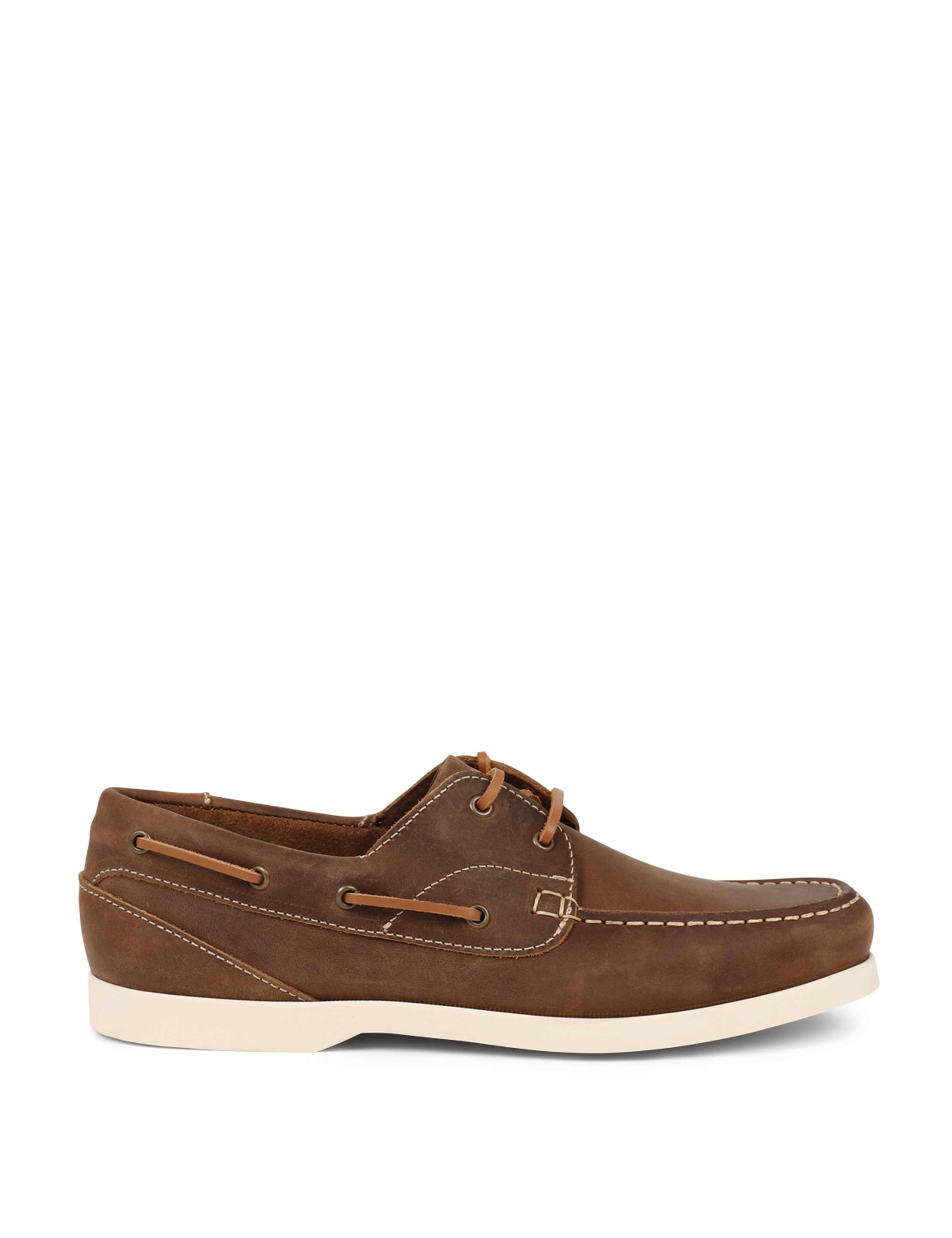 Leather Boat Shoes 2 of 7