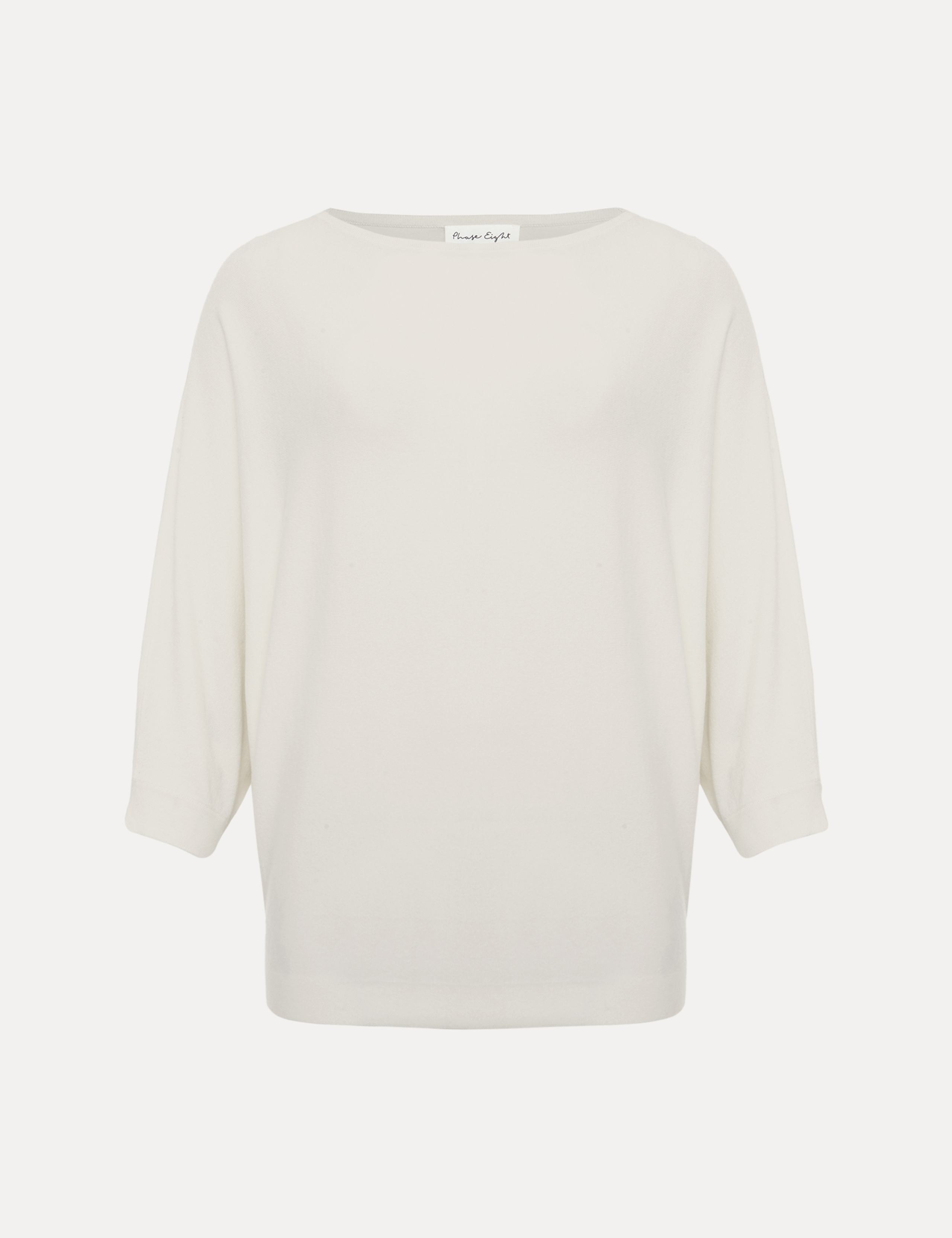 Slash Neck Batwing Sleeve Jumper 2 of 7