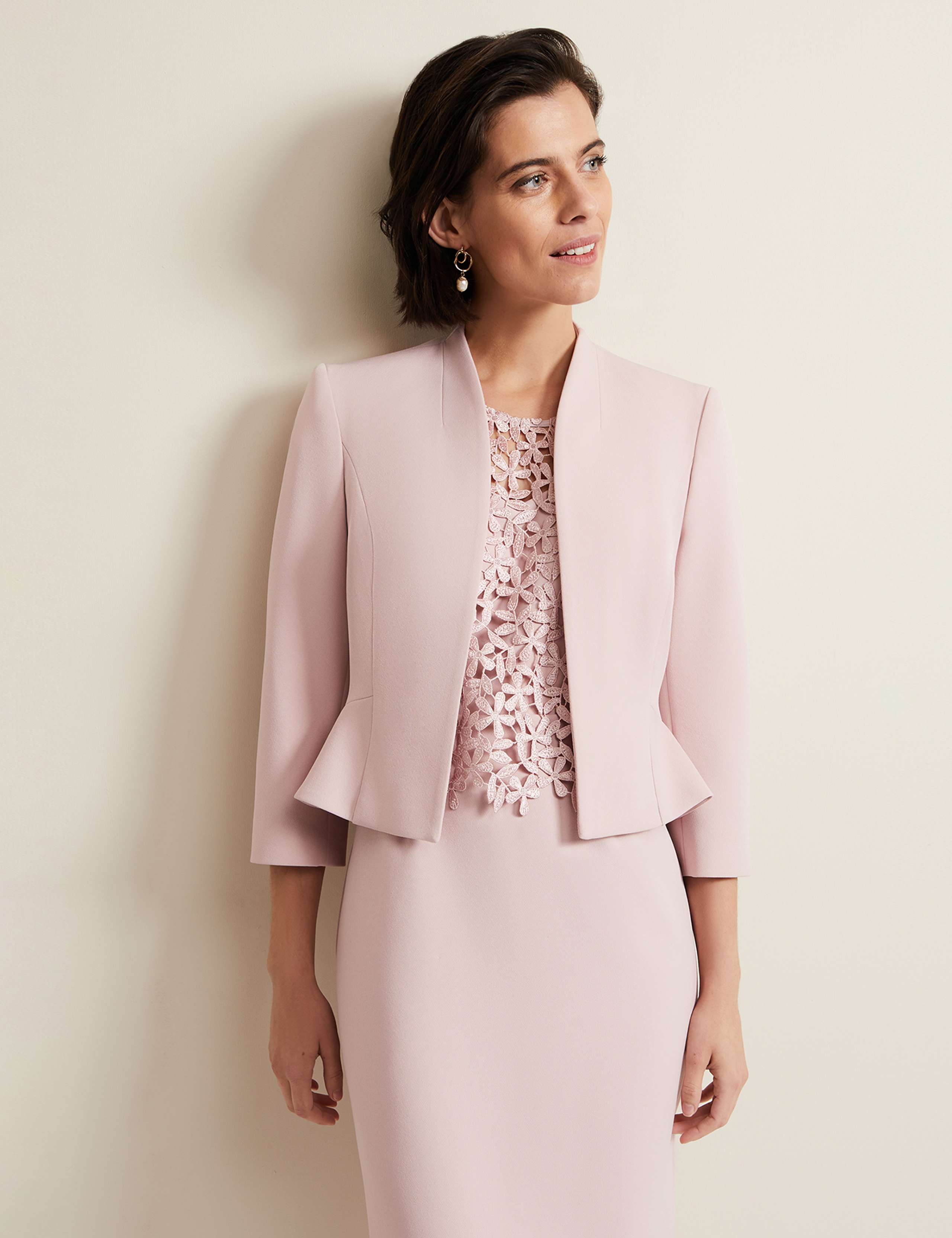 Peplum Short Jacket 1 of 6