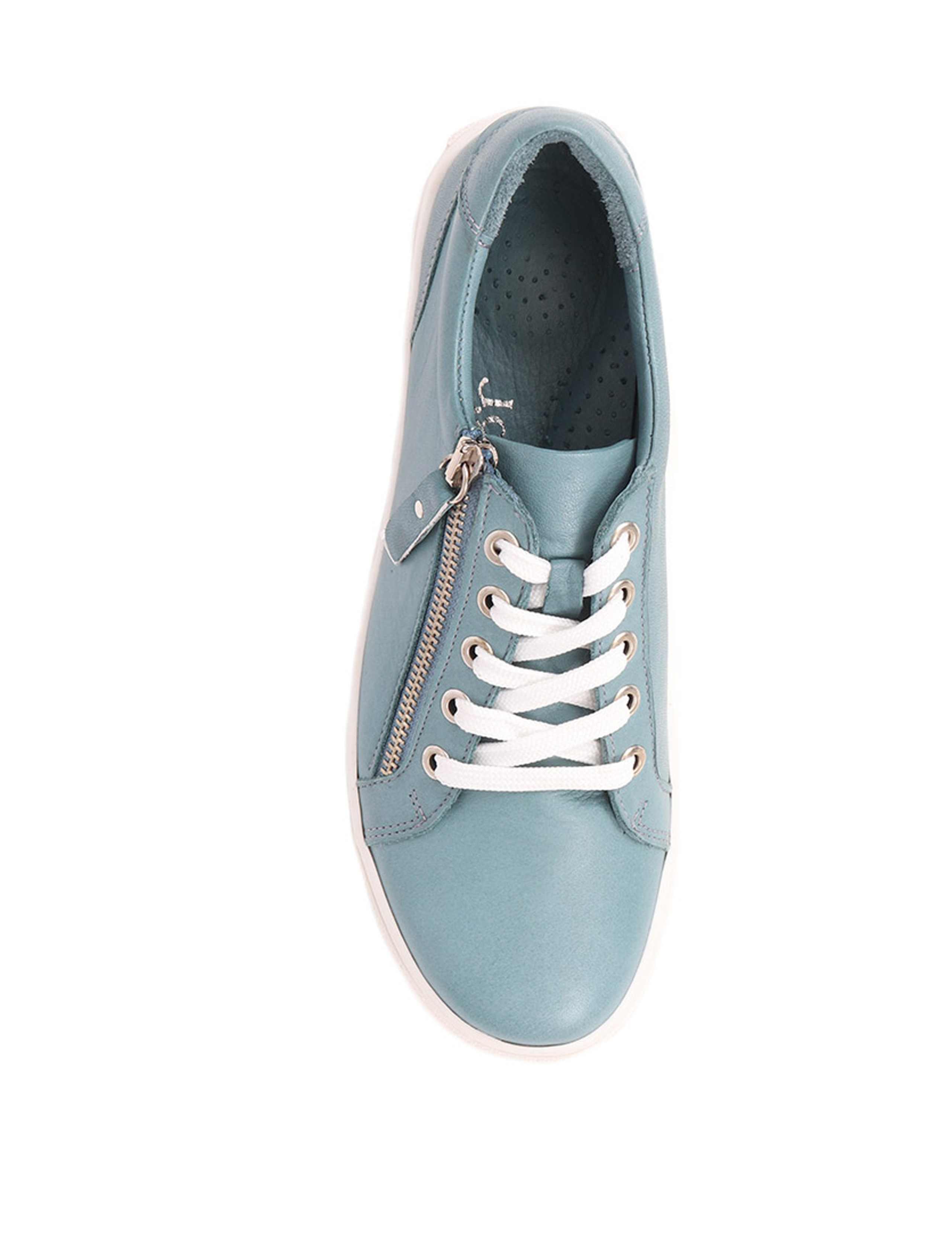 Leather Zip Up Trainers 5 of 7