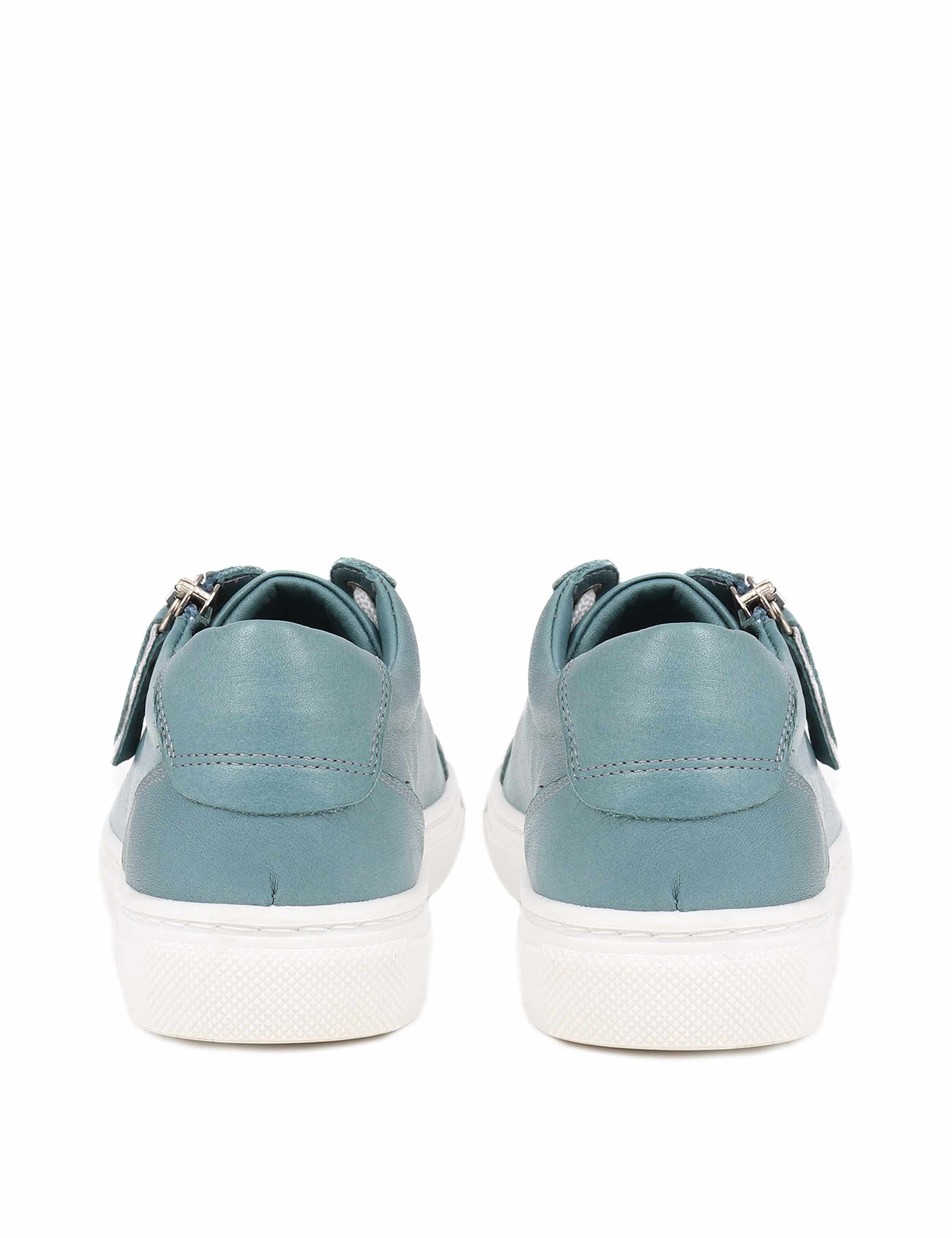 Leather Zip Up Trainers 6 of 7