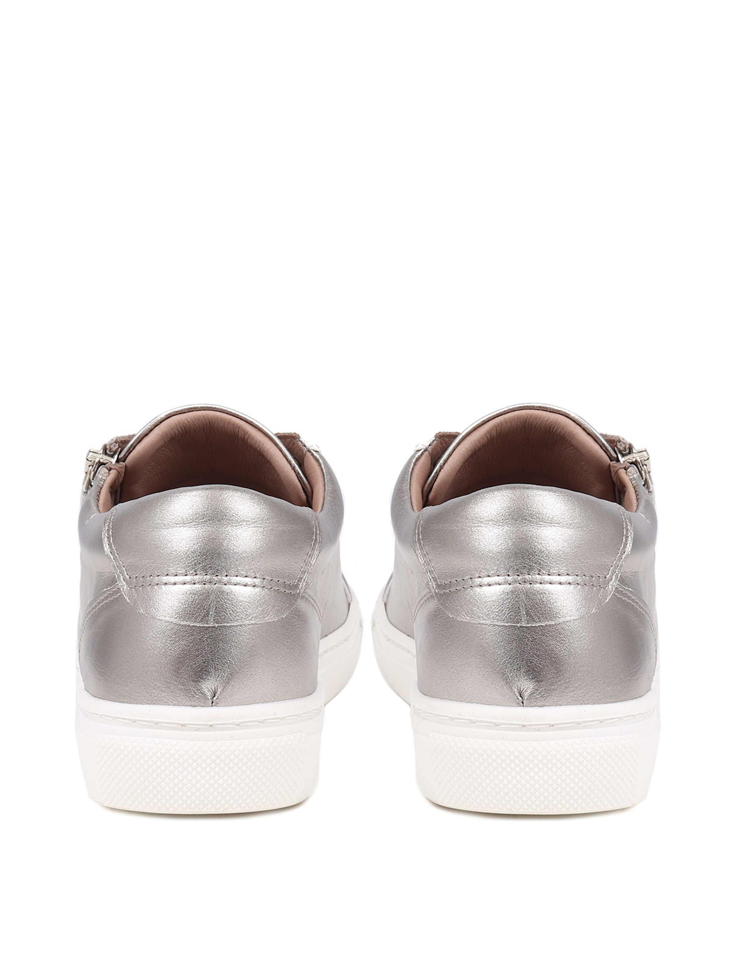 Leather Zip Up Trainers 6 of 7