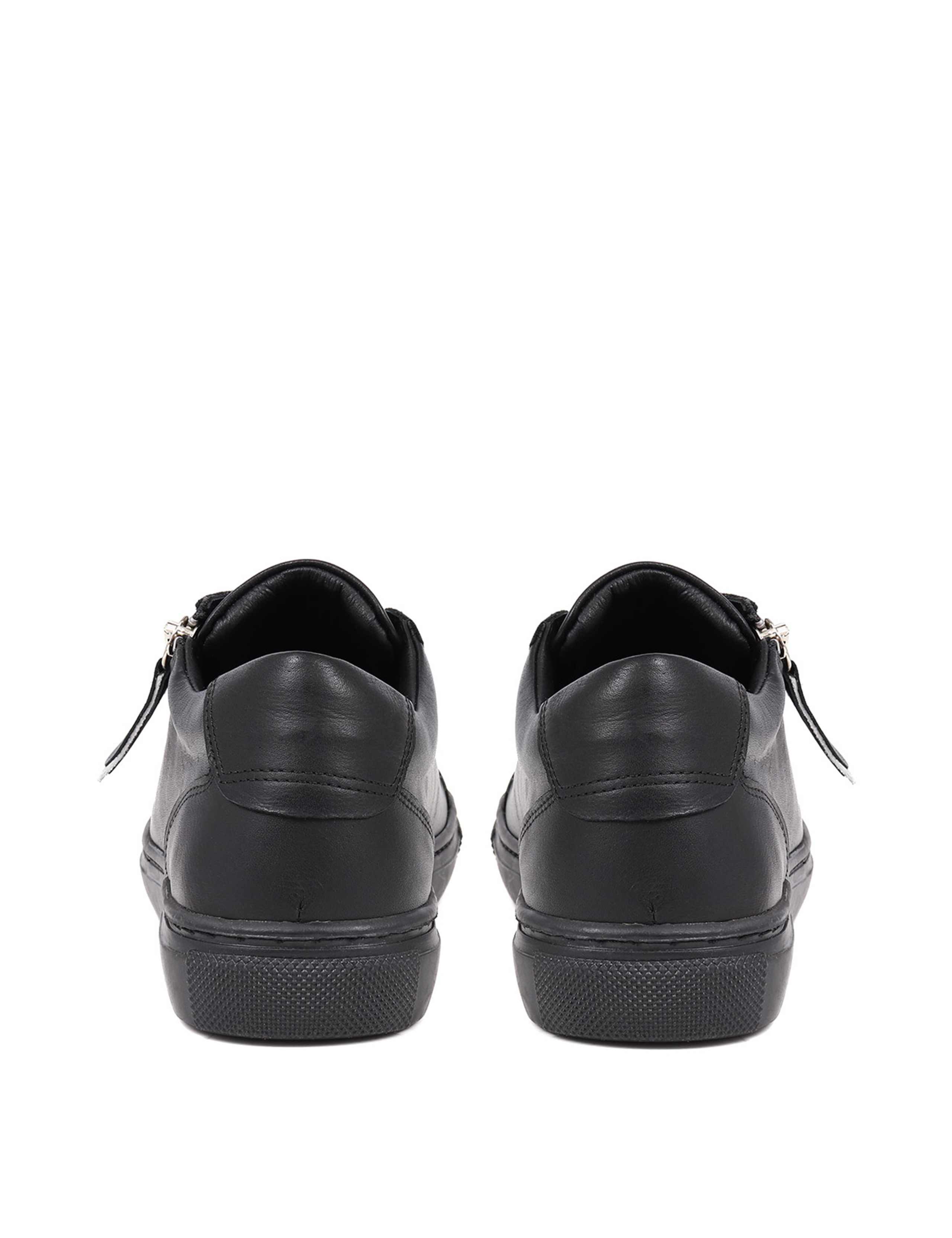 Leather Zip Up Trainers 6 of 7