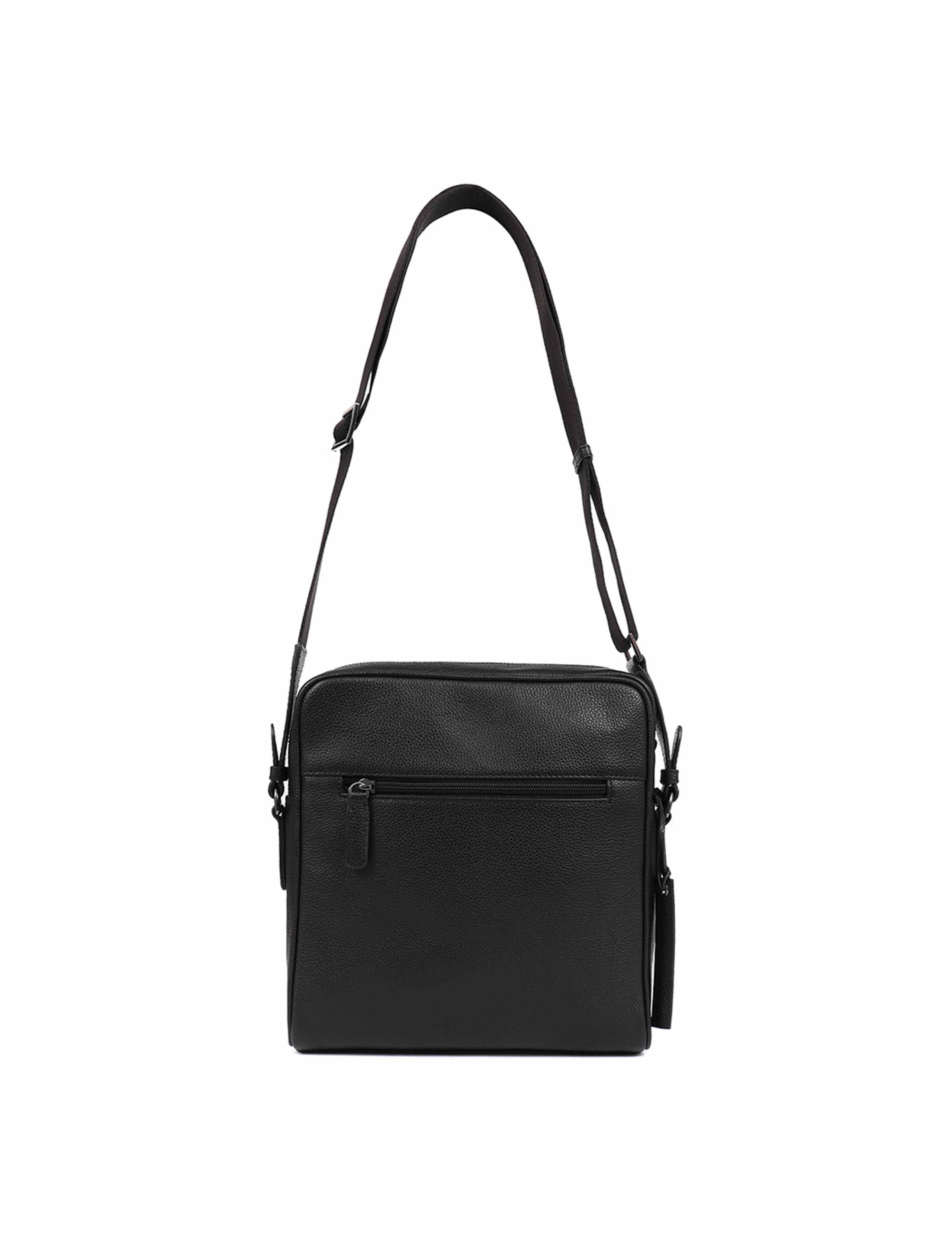 Leather Pebble Grain Cross Body Bag 2 of 3