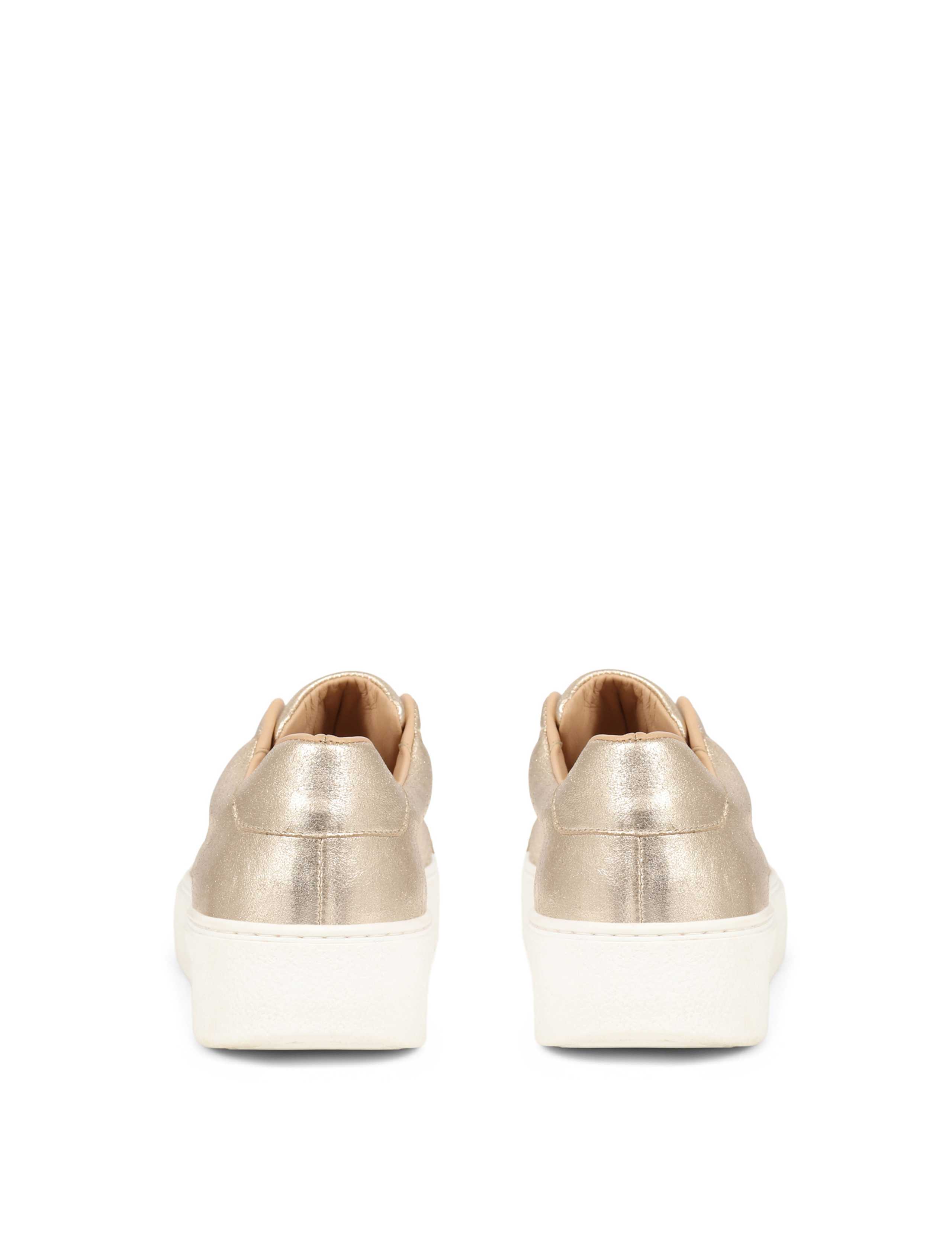 Leather Slip On Platform Trainers 5 of 7