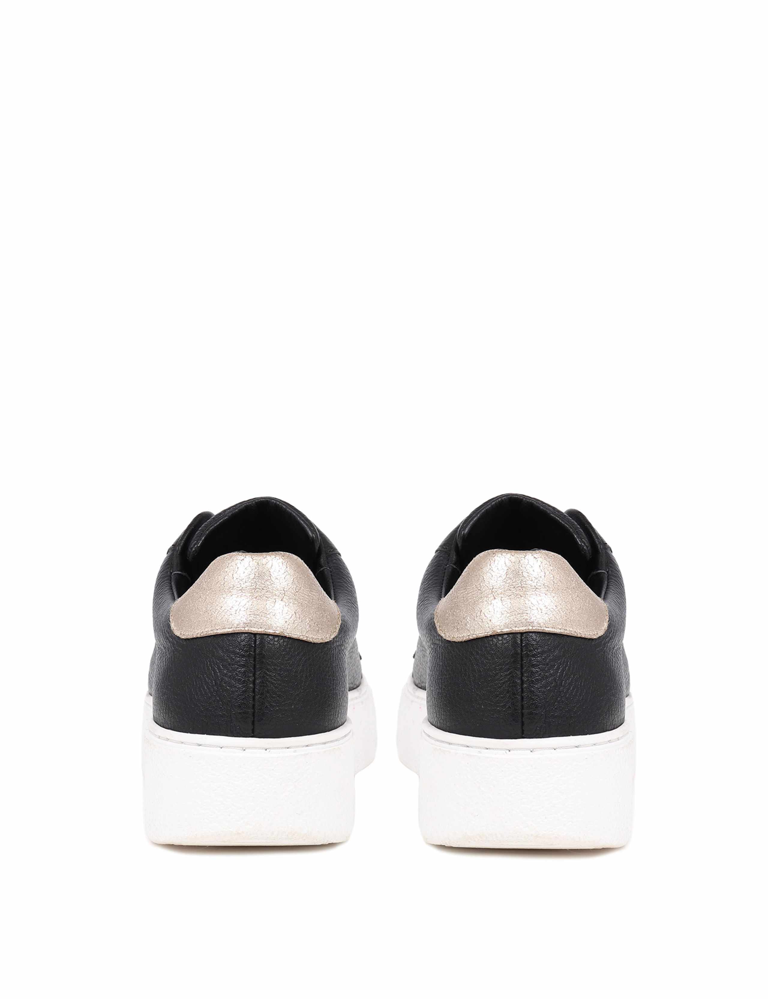 Leather Slip On Platform Trainers 6 of 7