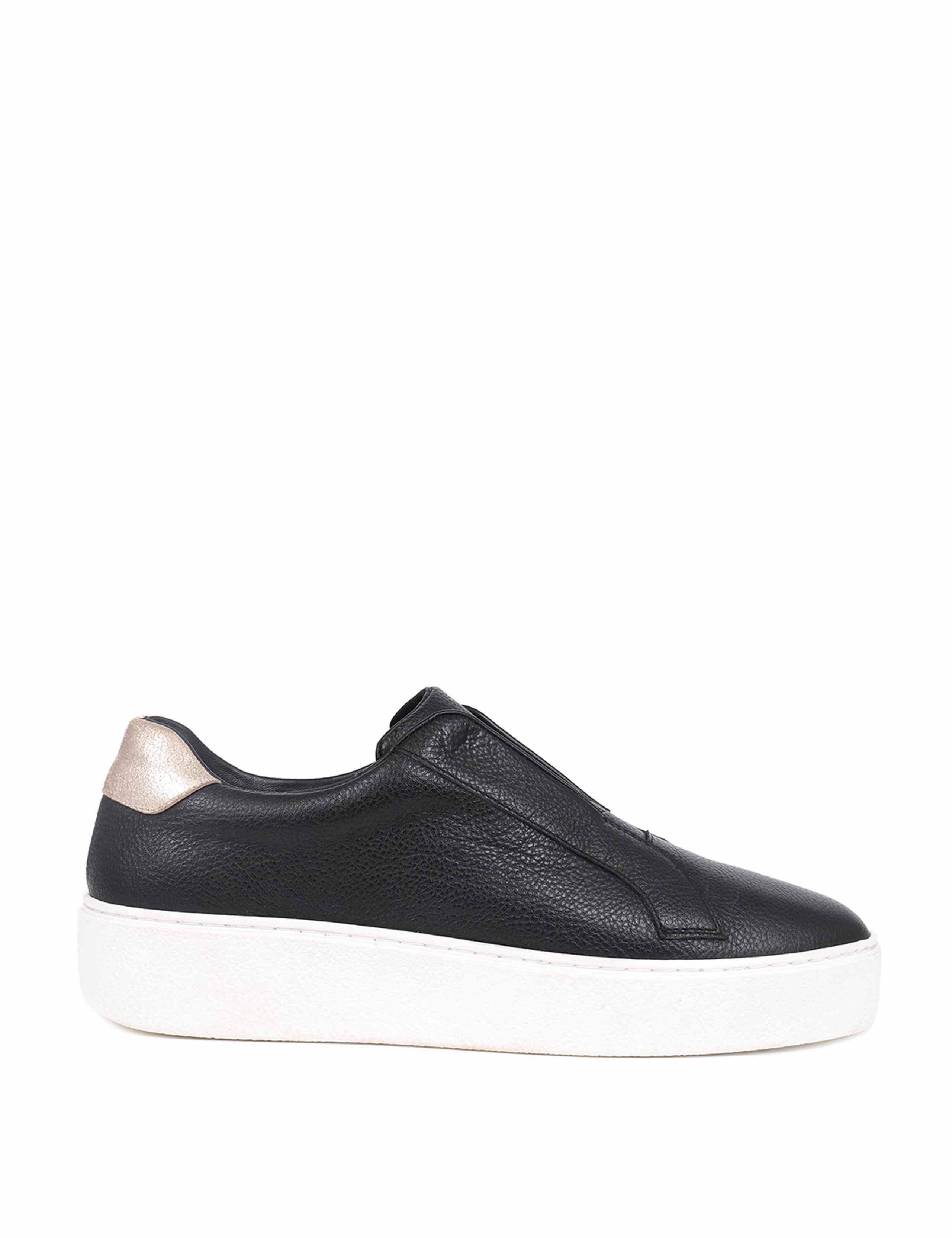 Leather Slip On Platform Trainers 2 of 7