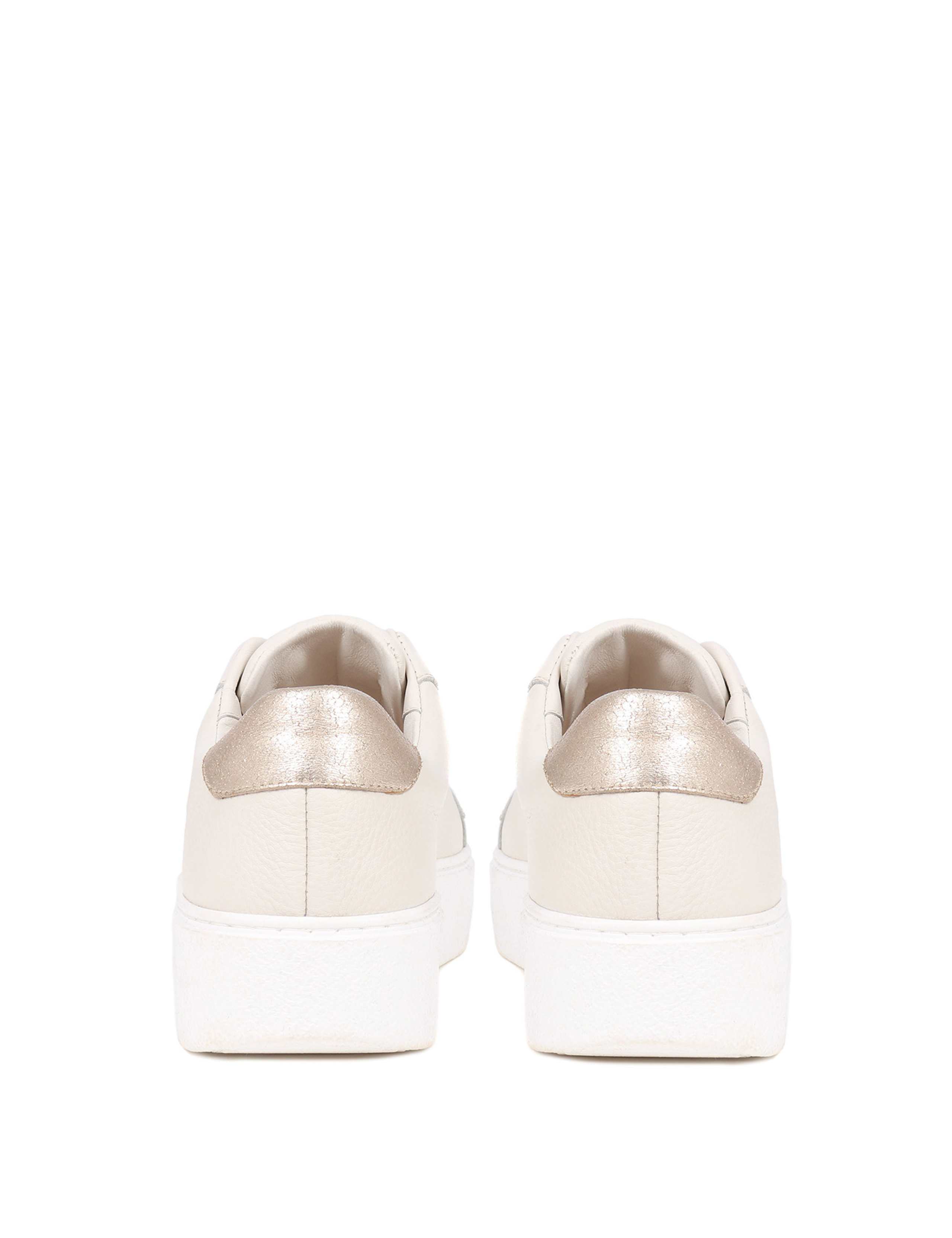Leather Slip On Platform Trainers 6 of 7