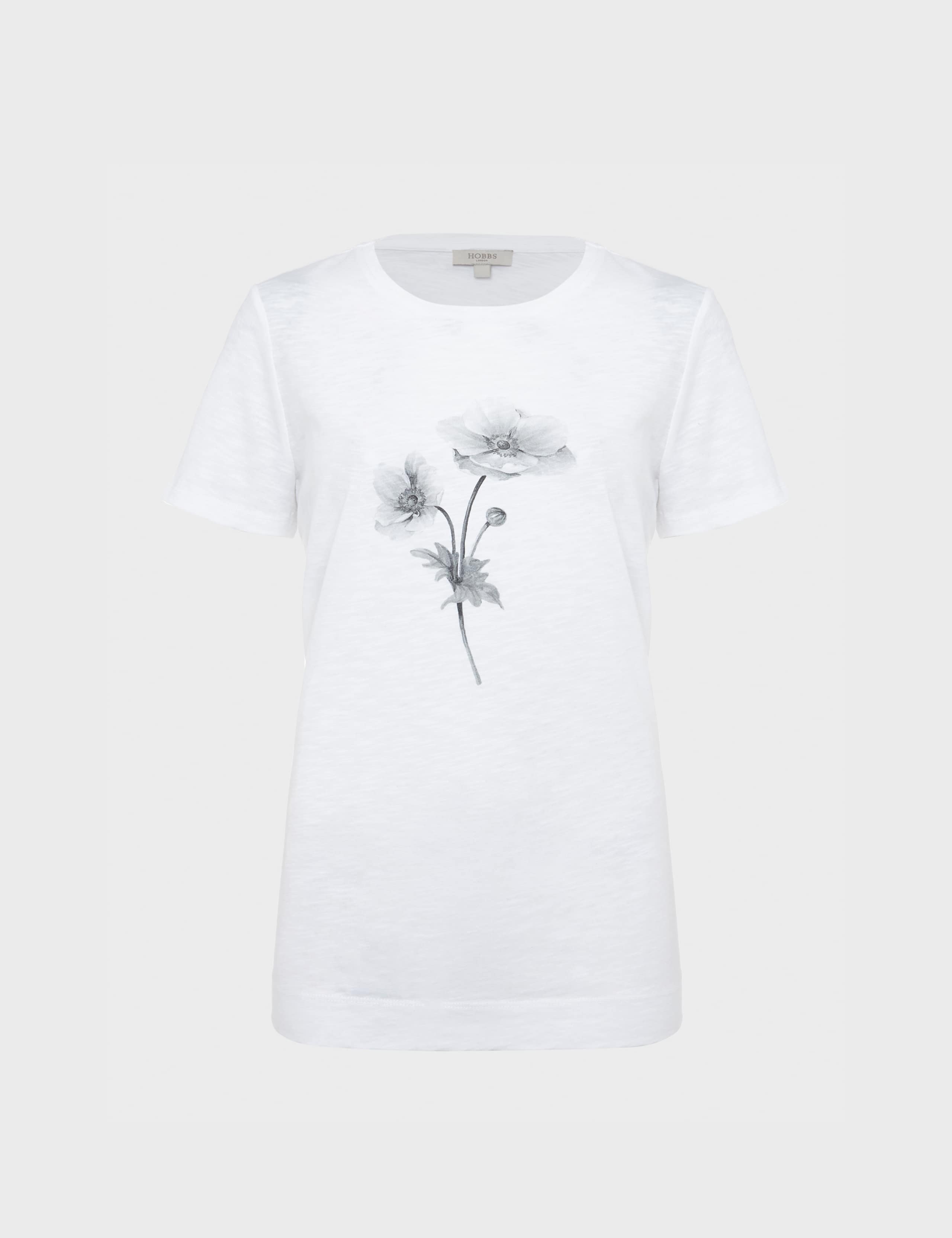 Pure Cotton Floral T-Shirt 2 of 5