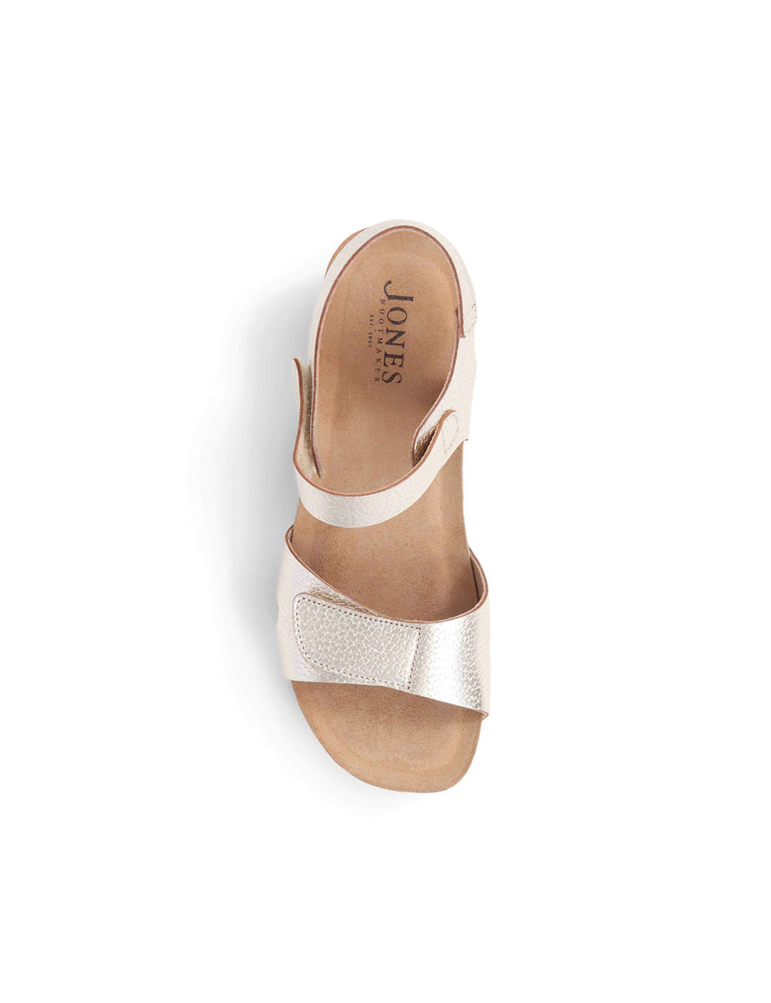 Leather Ankle Strap Flatform Sandals 5 of 7