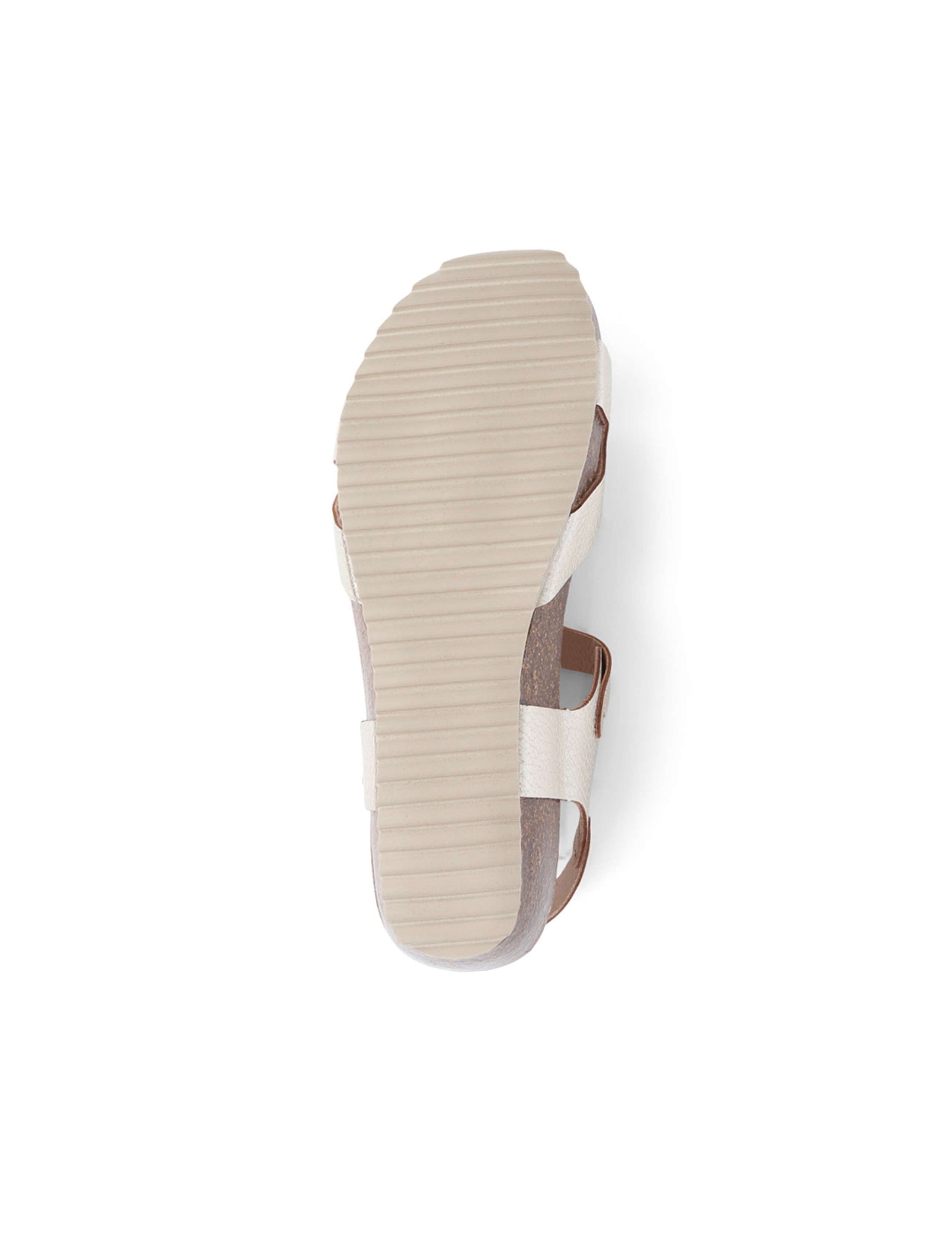 Leather Ankle Strap Flatform Sandals 7 of 7