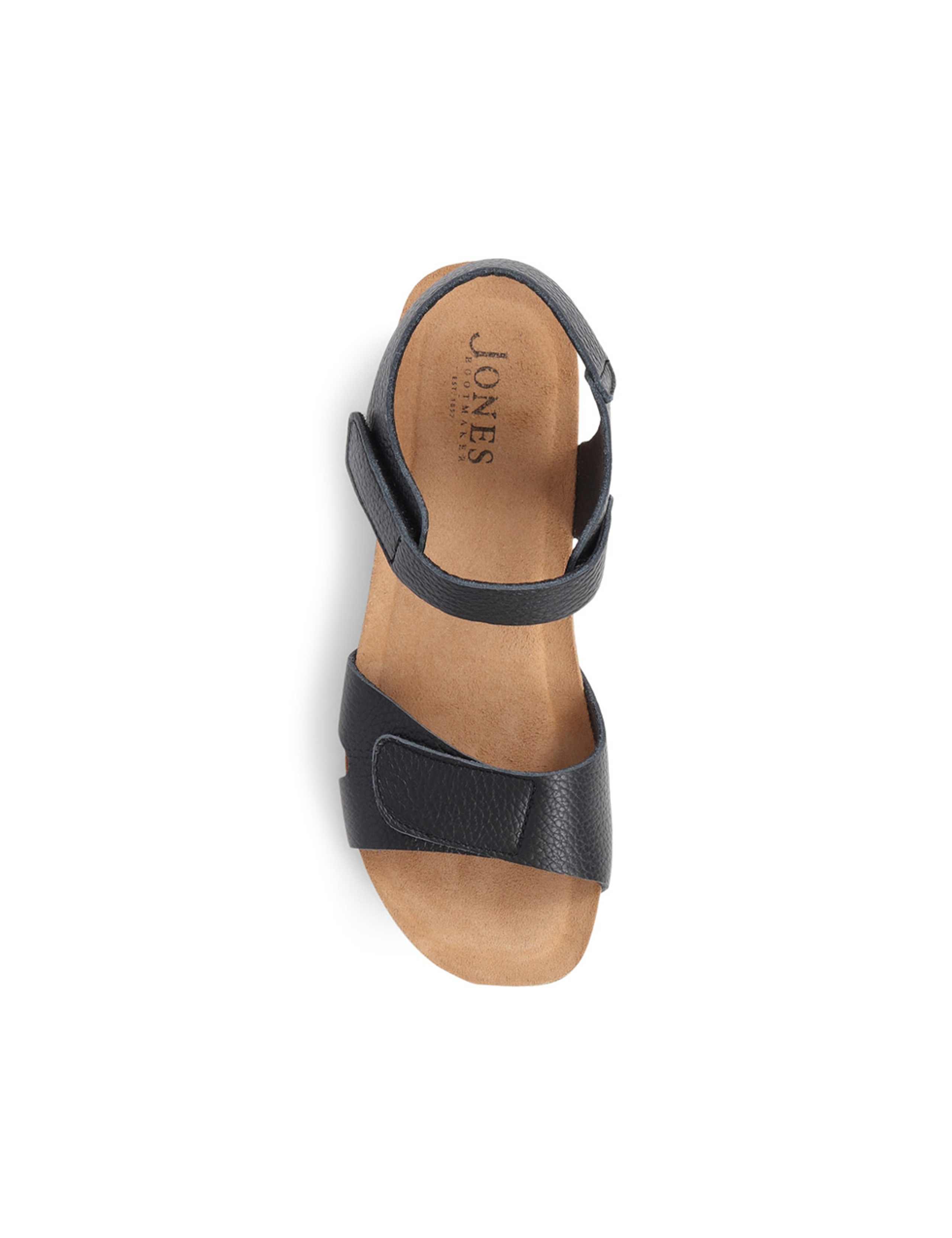Leather Ankle Strap Flatform Sandals 5 of 7