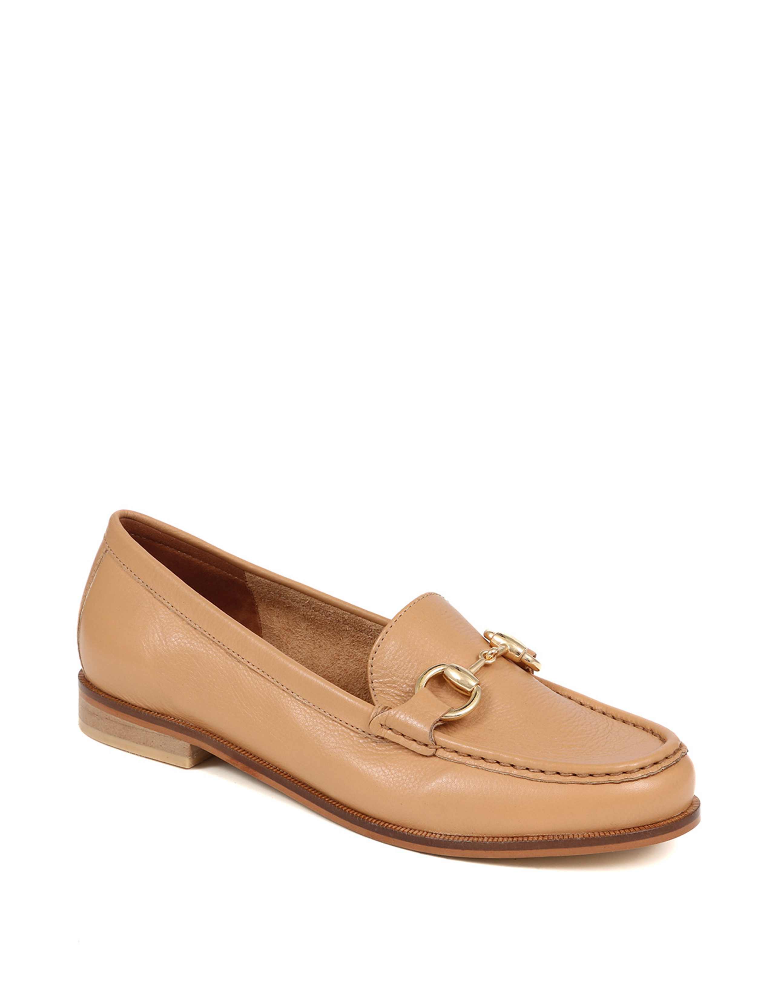 Leather Trim Slip On Loafers 5 of 8