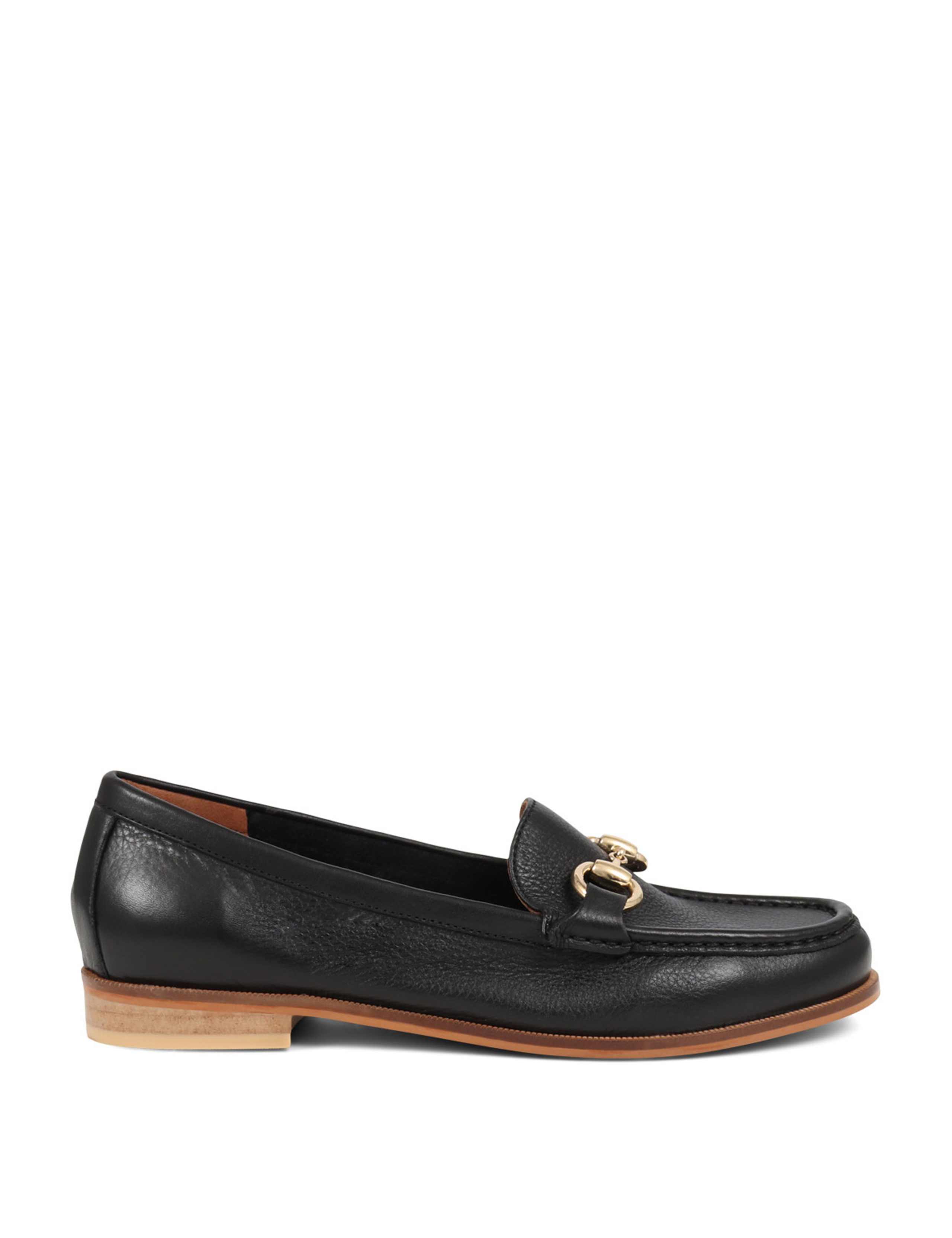 Leather Trim Slip On Loafers 2 of 7