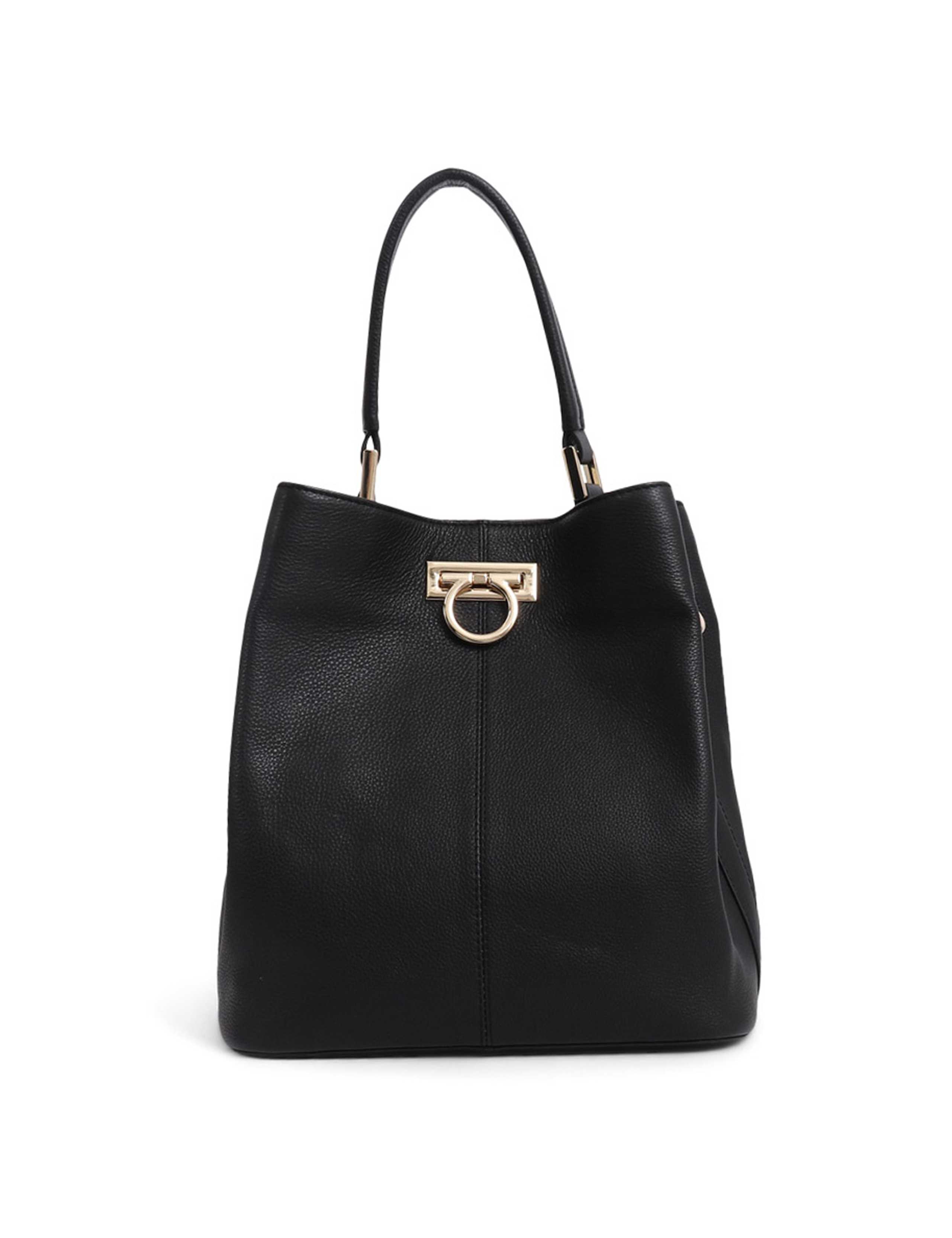 Leather Shoulder Bag 2 of 4