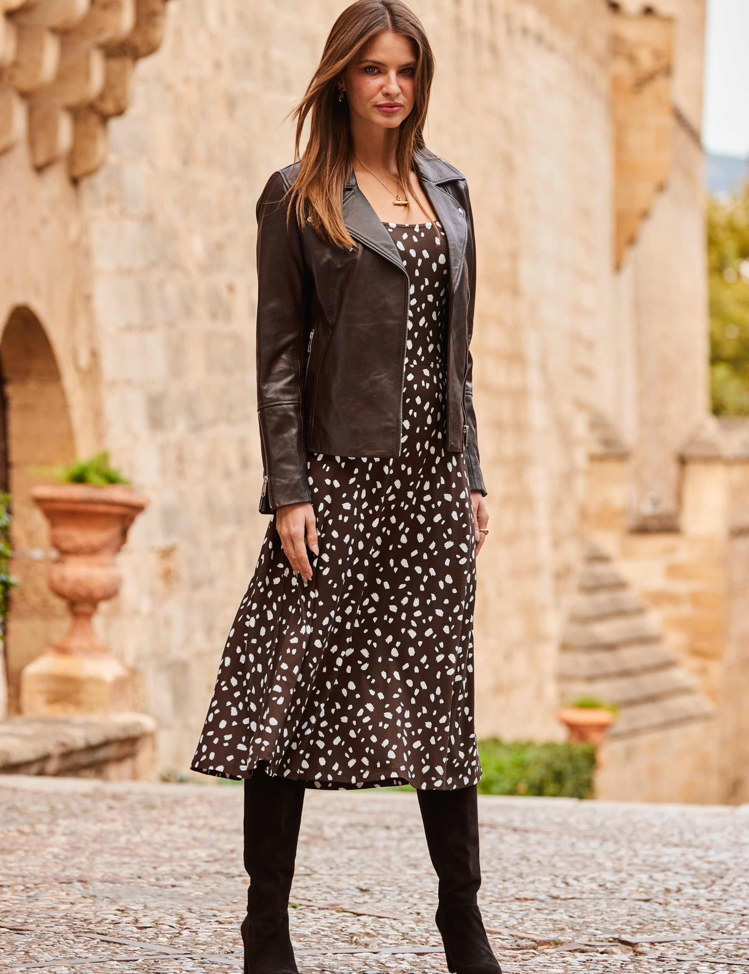 Leather Biker Jacket 2 of 4