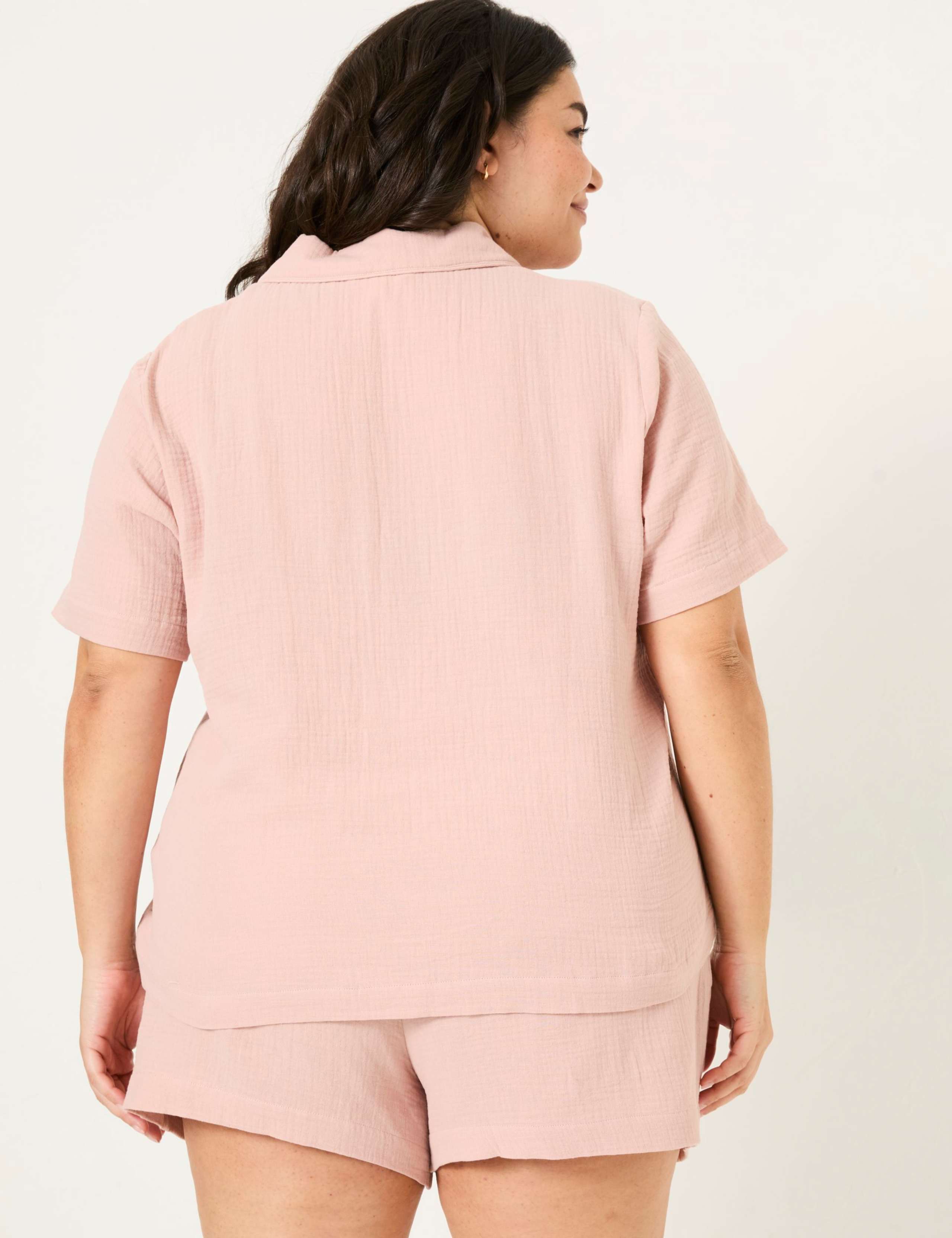Pure Cotton Textured Shortie Set 8 of 9