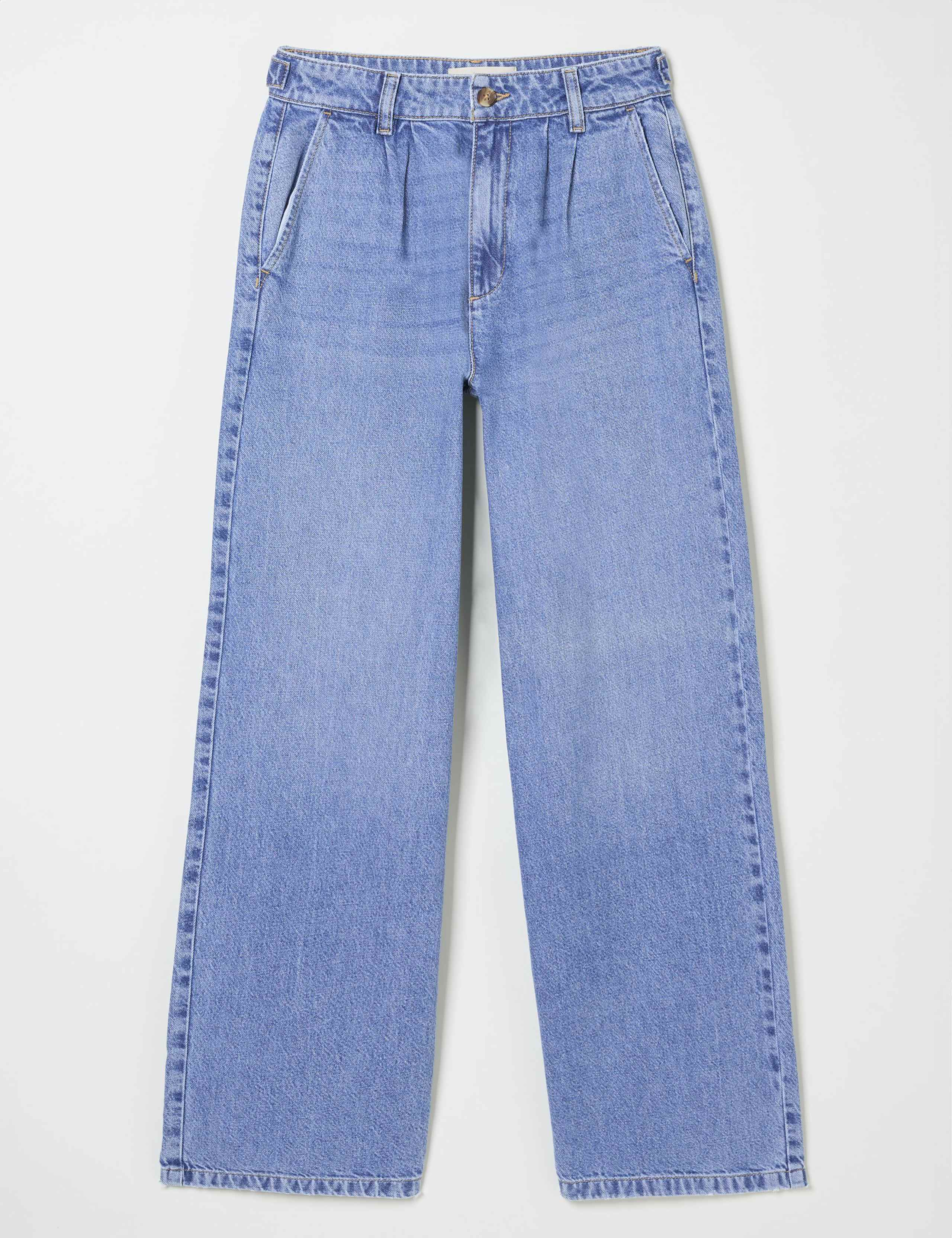 Mid Rise Wide Leg Jeans 2 of 6