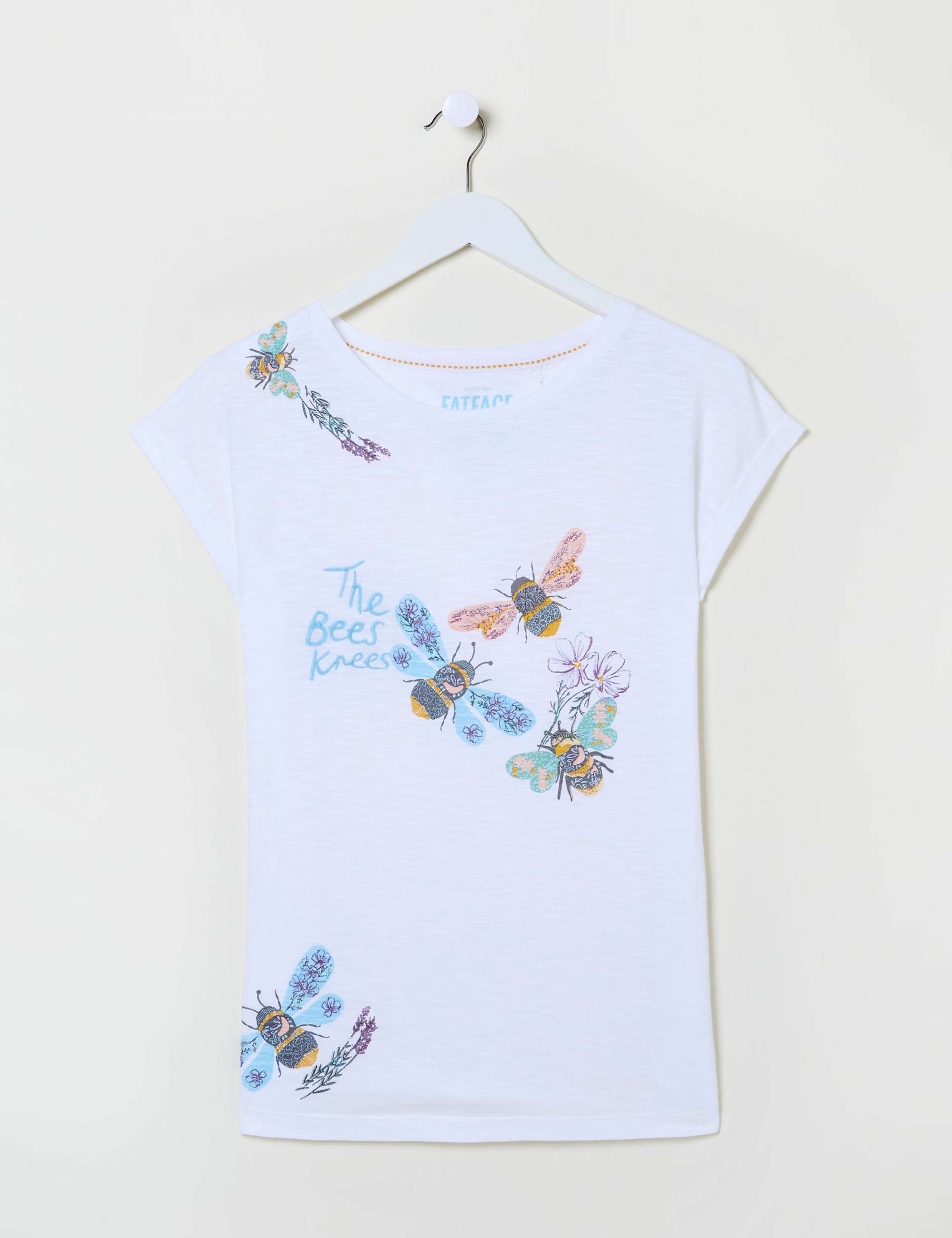 Cotton Rich Bee Print T-Shirt 2 of 6