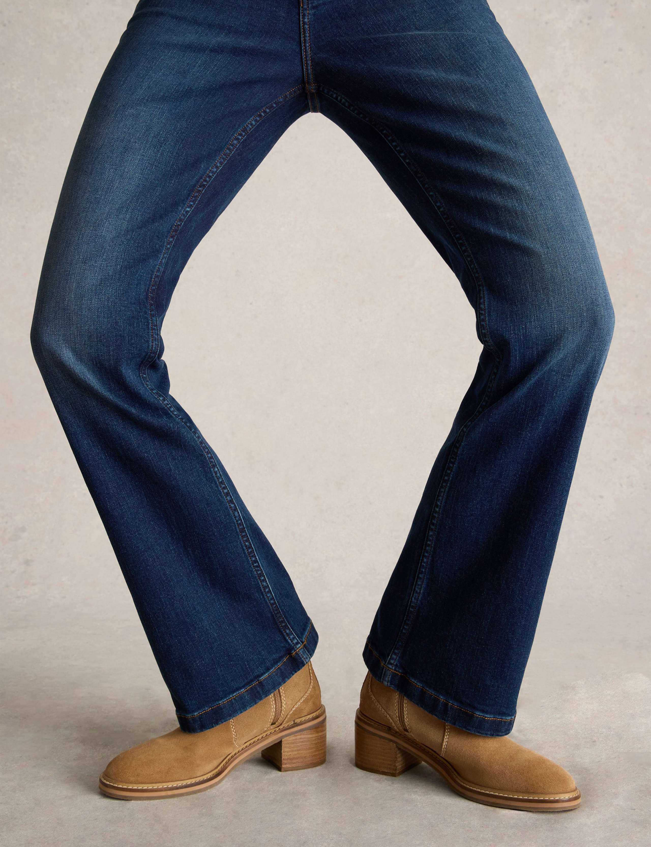 Mid Rise Bootcut Jeans 3 of 6