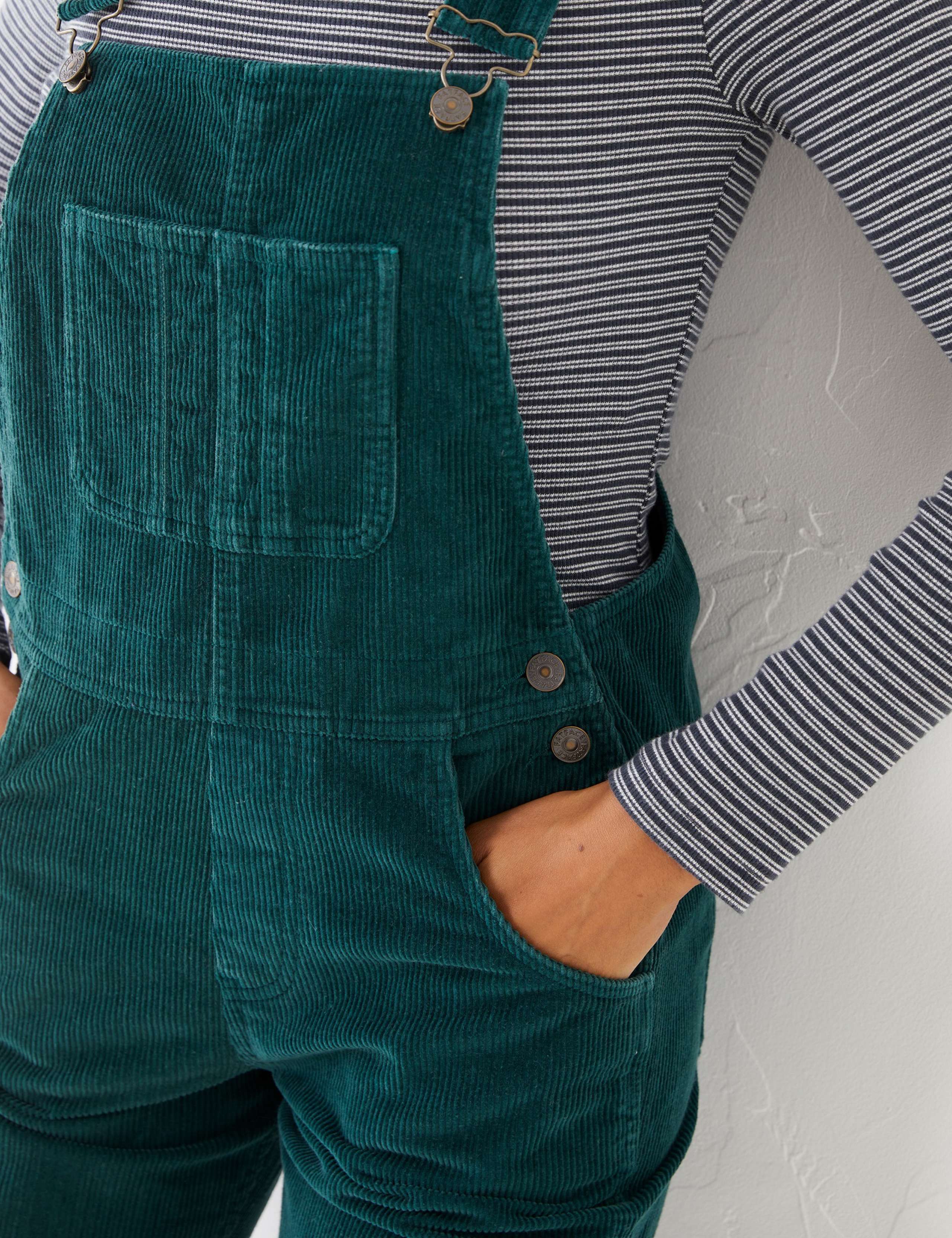 Pure Cotton Textured Dungarees 2 of 3