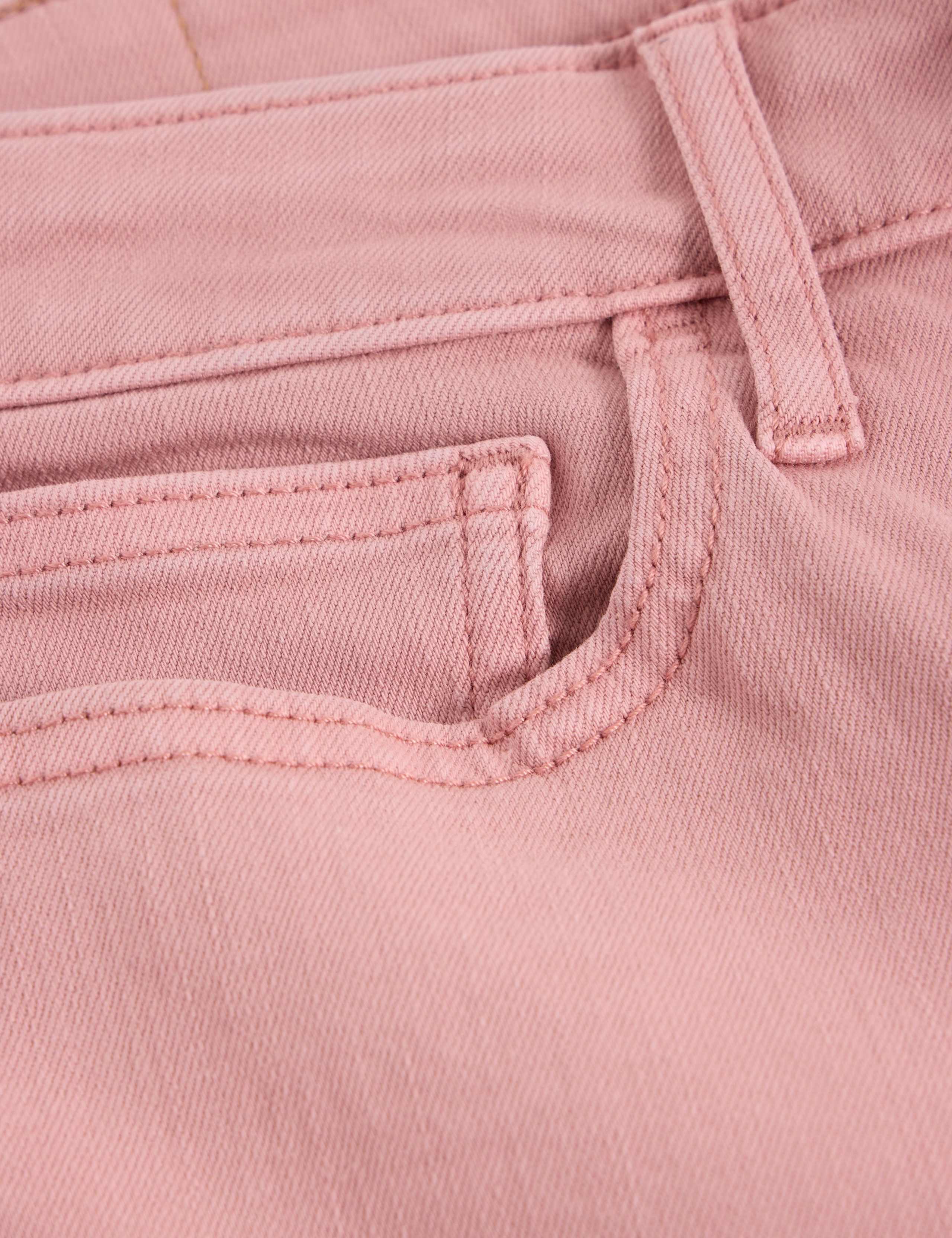 Mid Rise Straight Leg Cropped Jeans 6 of 6