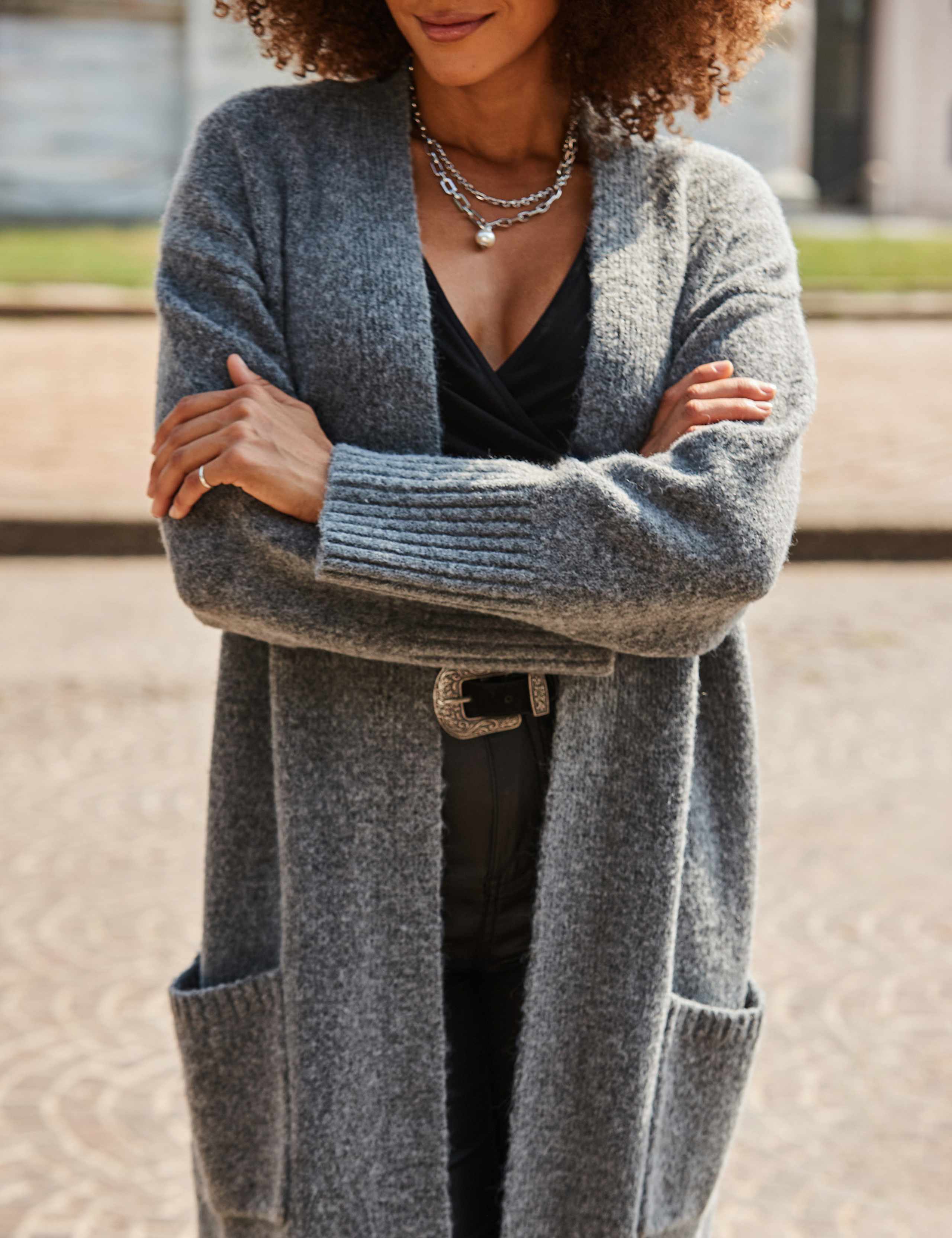 Longline Cardigan 4 of 5