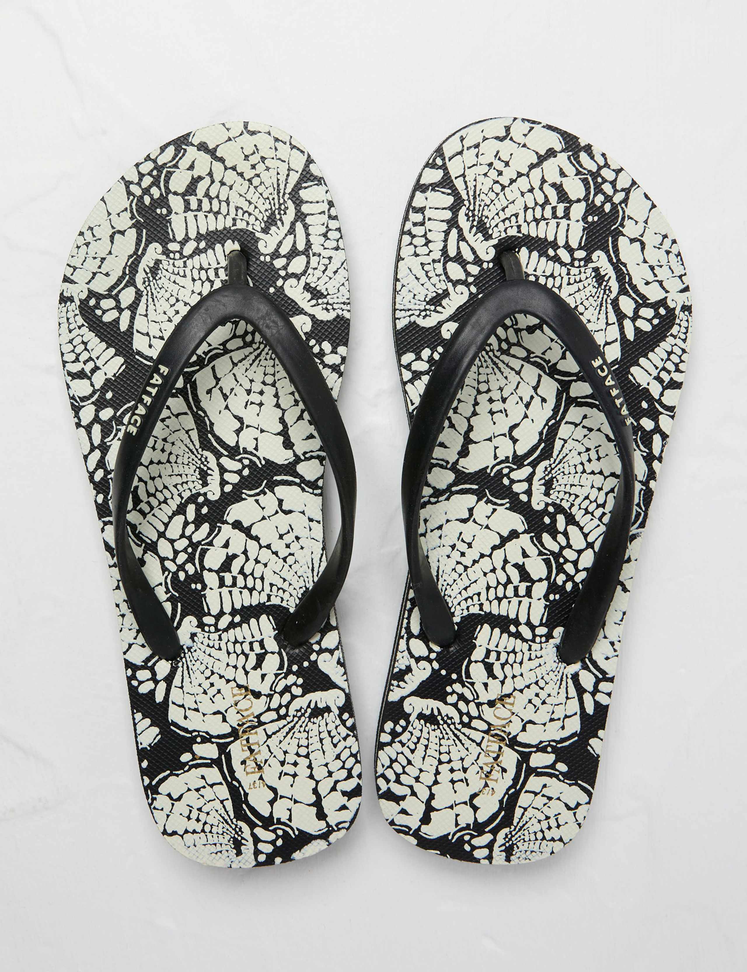 Printed Flip Flops 2 of 3