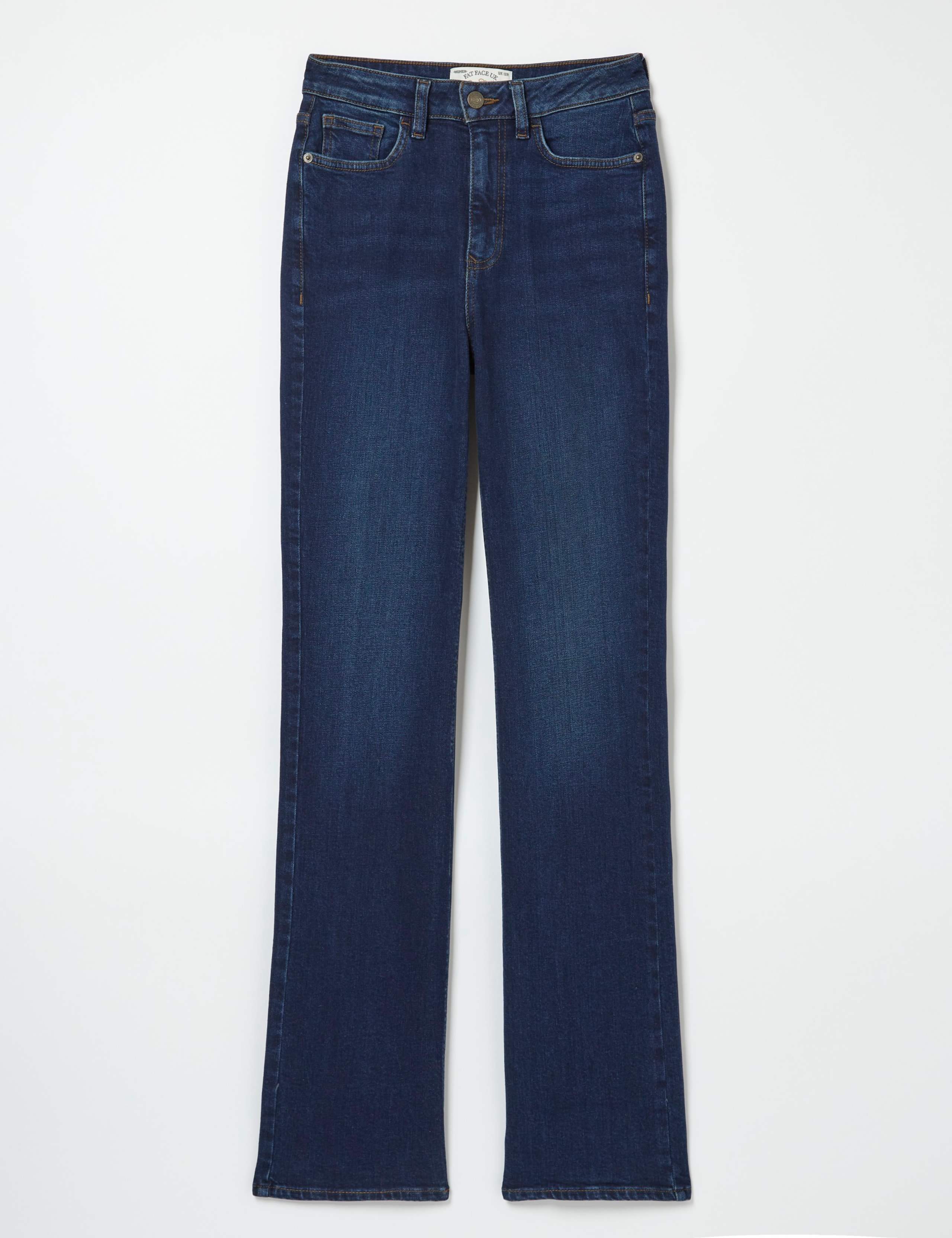 Mid Rise Bootcut Jeans FatFace M&S