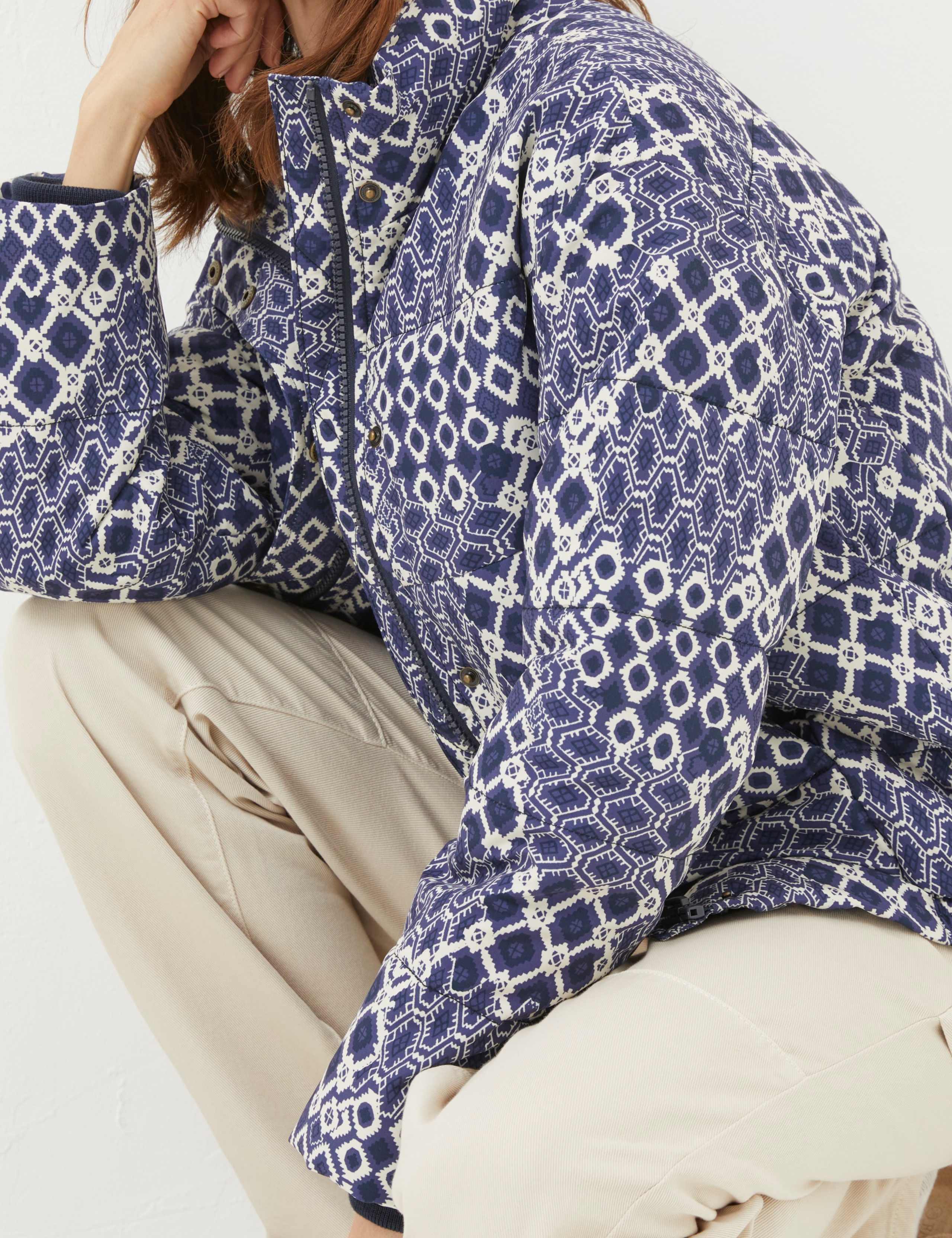 Patchwork Padded Puffer Jacket 4 of 5