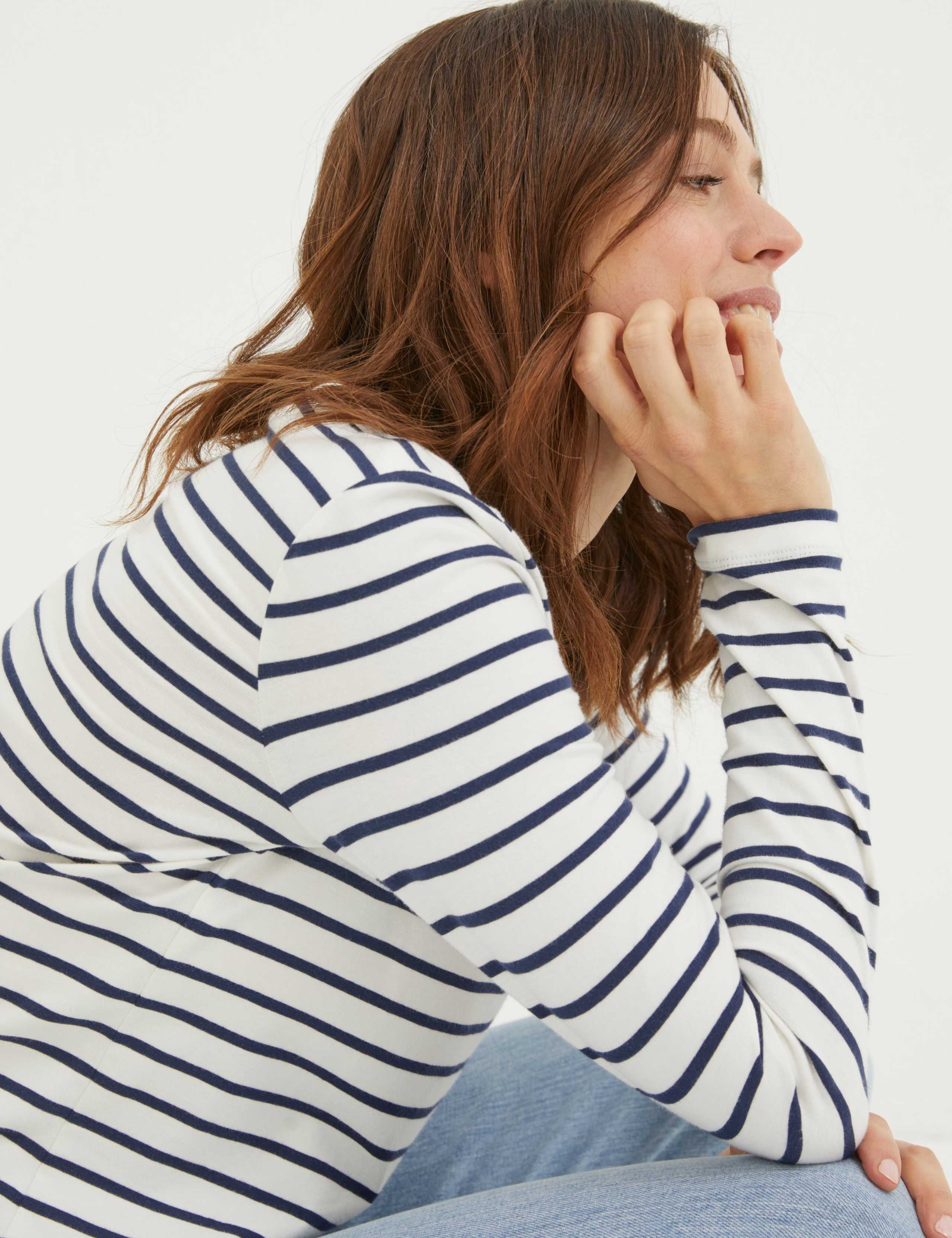 Cotton Rich Striped T-Shirt 4 of 5