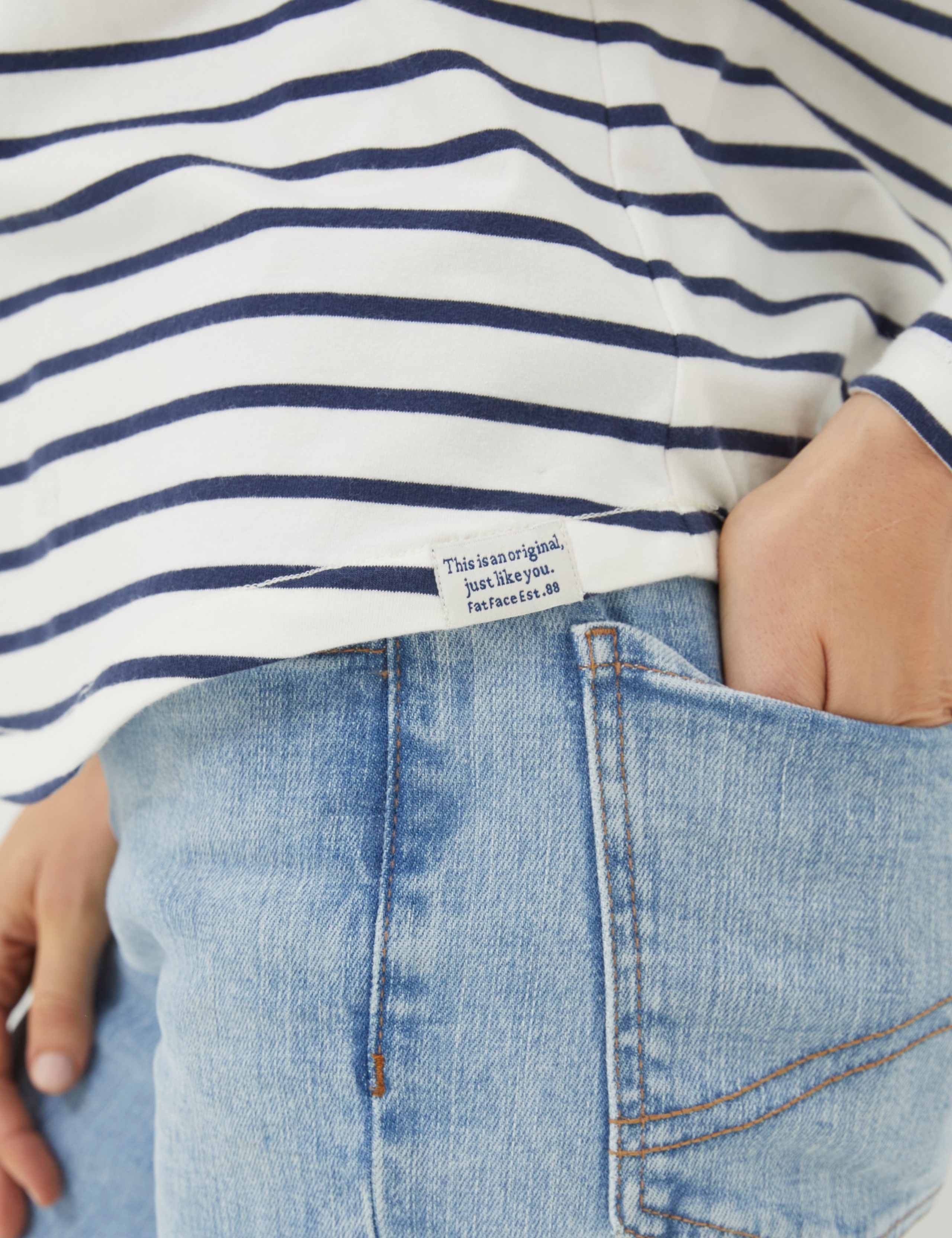Cotton Rich Striped T-Shirt 5 of 5