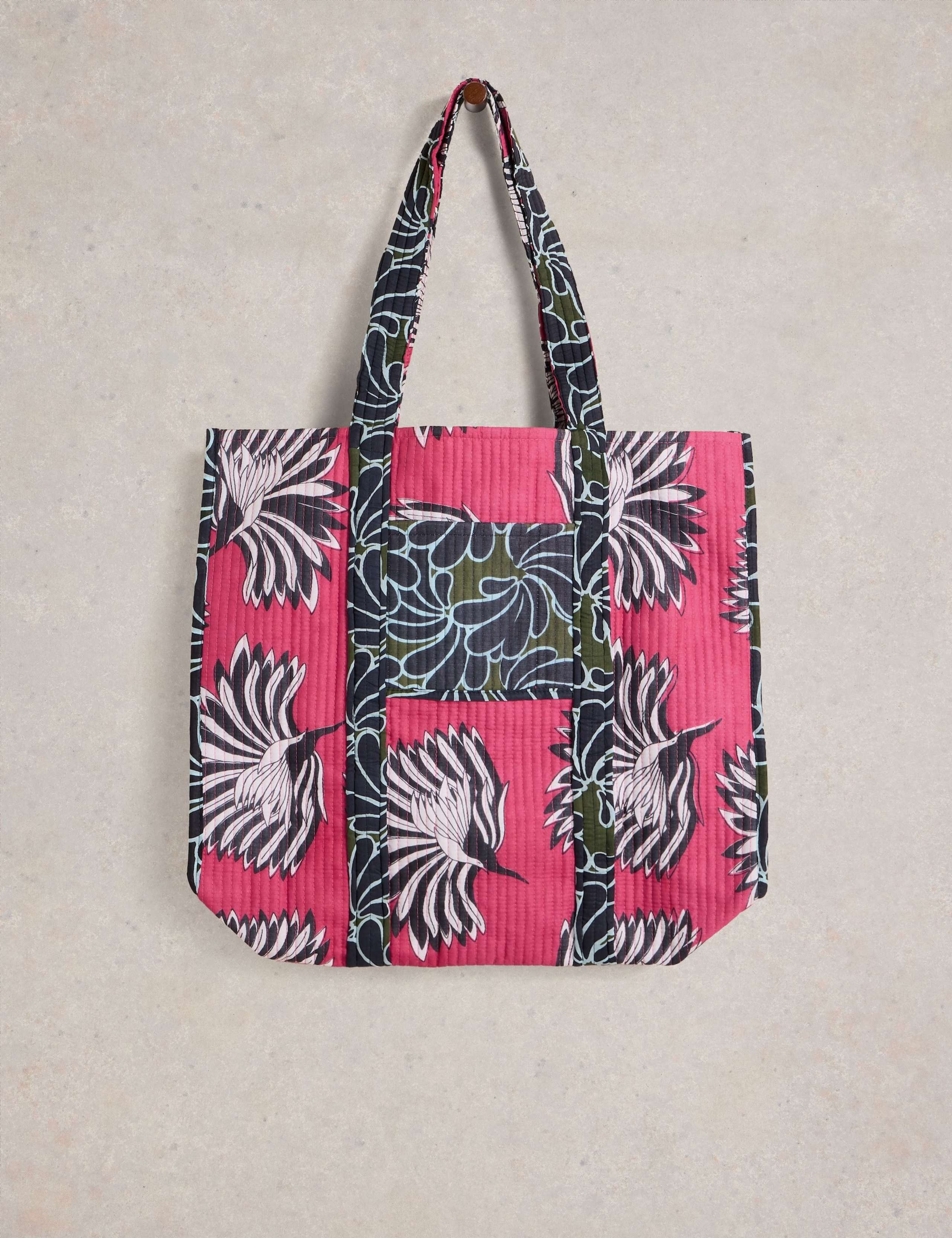 Pure Cotton Printed Reversible Beach Bag 3 of 4