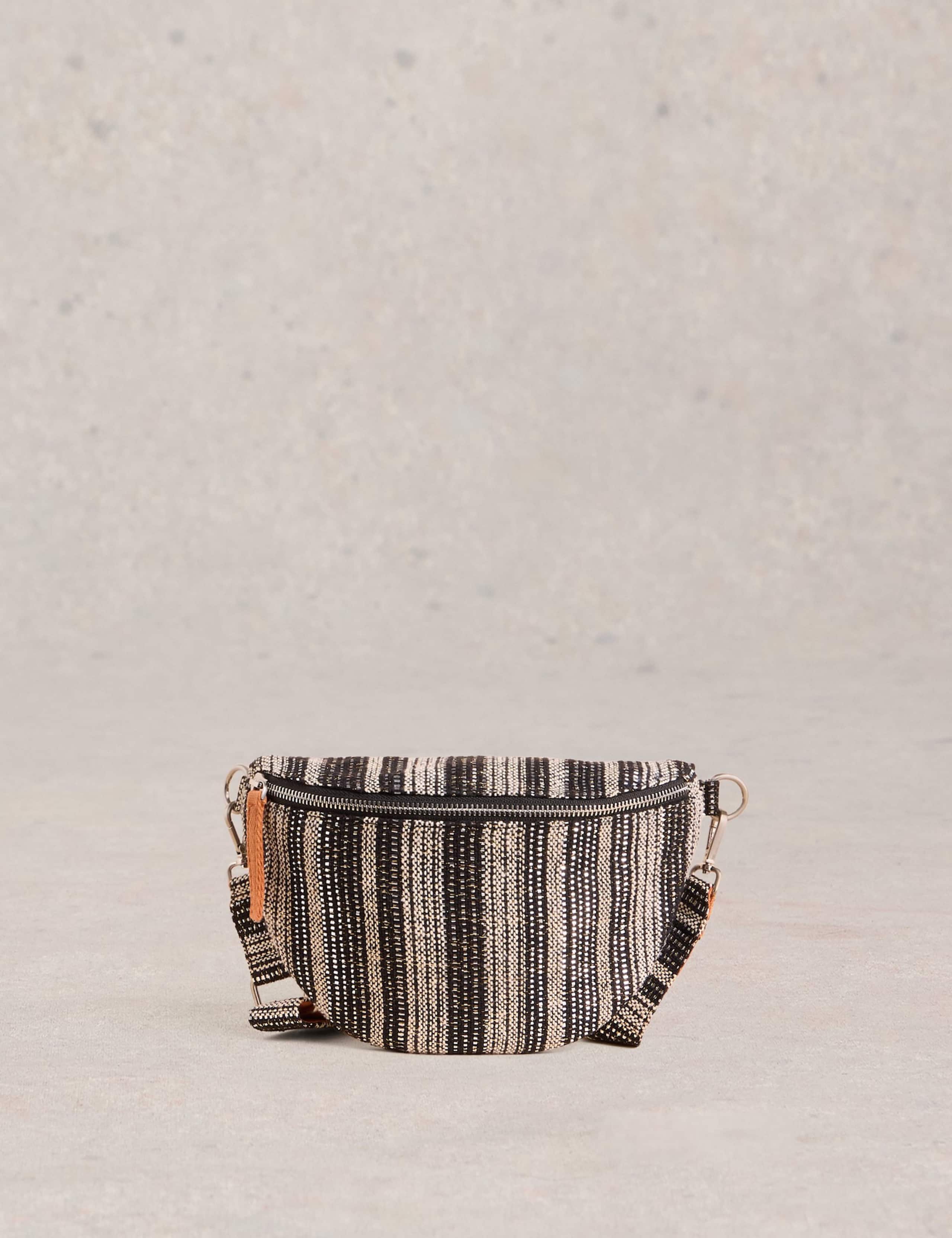 Metallic Jacquard Sling Cross Body Bag 1 of 4