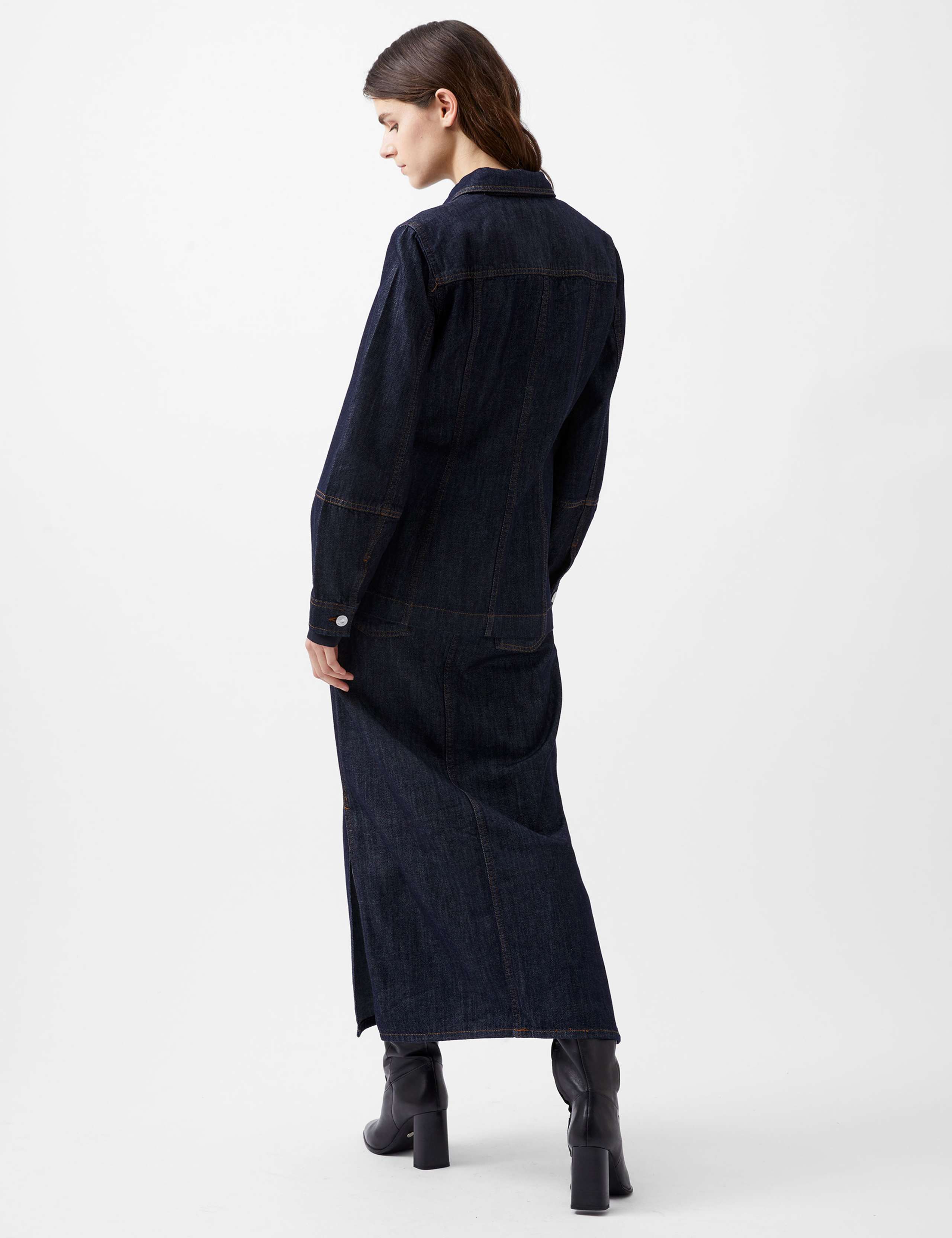 Denim Collared Jacket 4 of 4