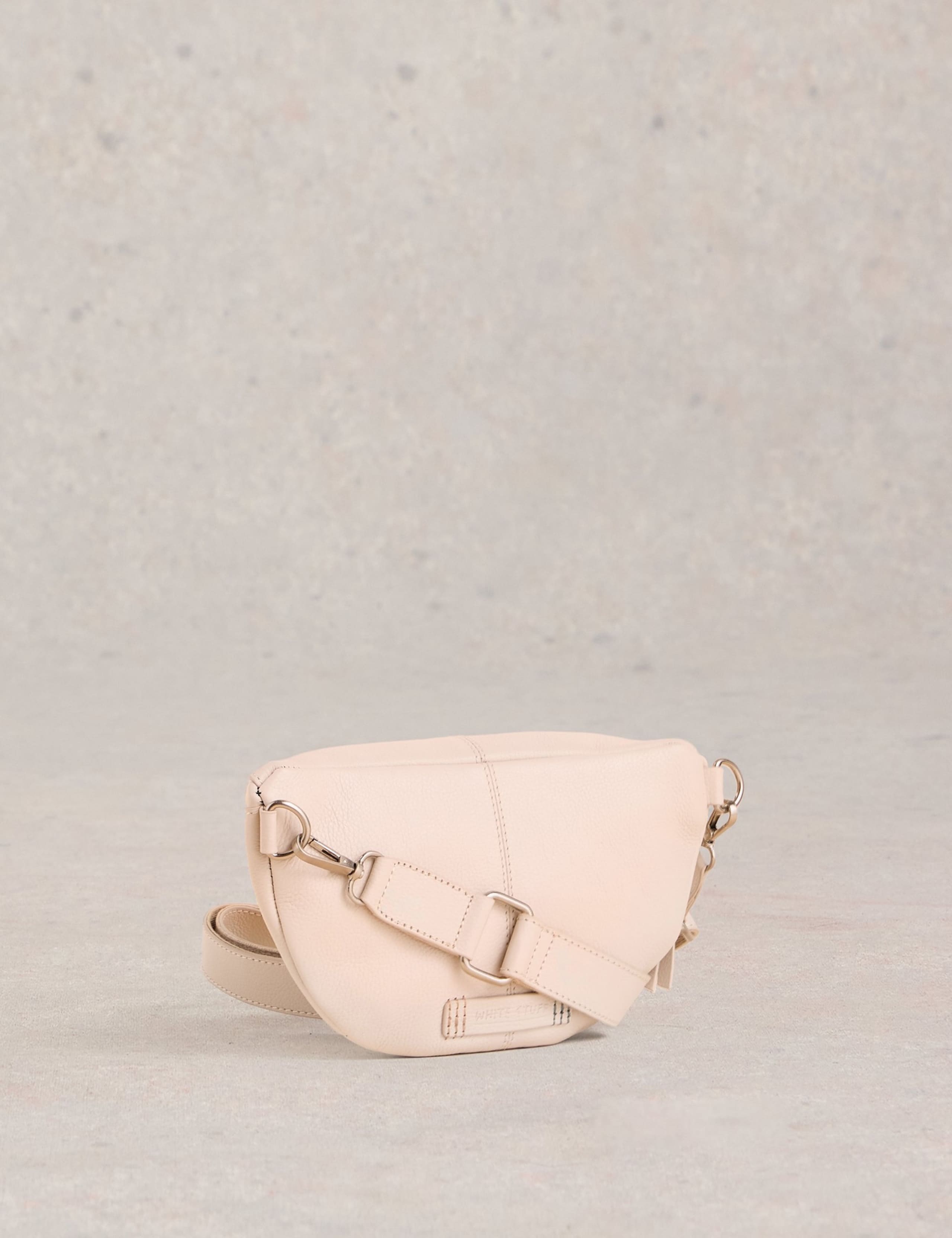 Leather Sling Cross Body Bag 2 of 4