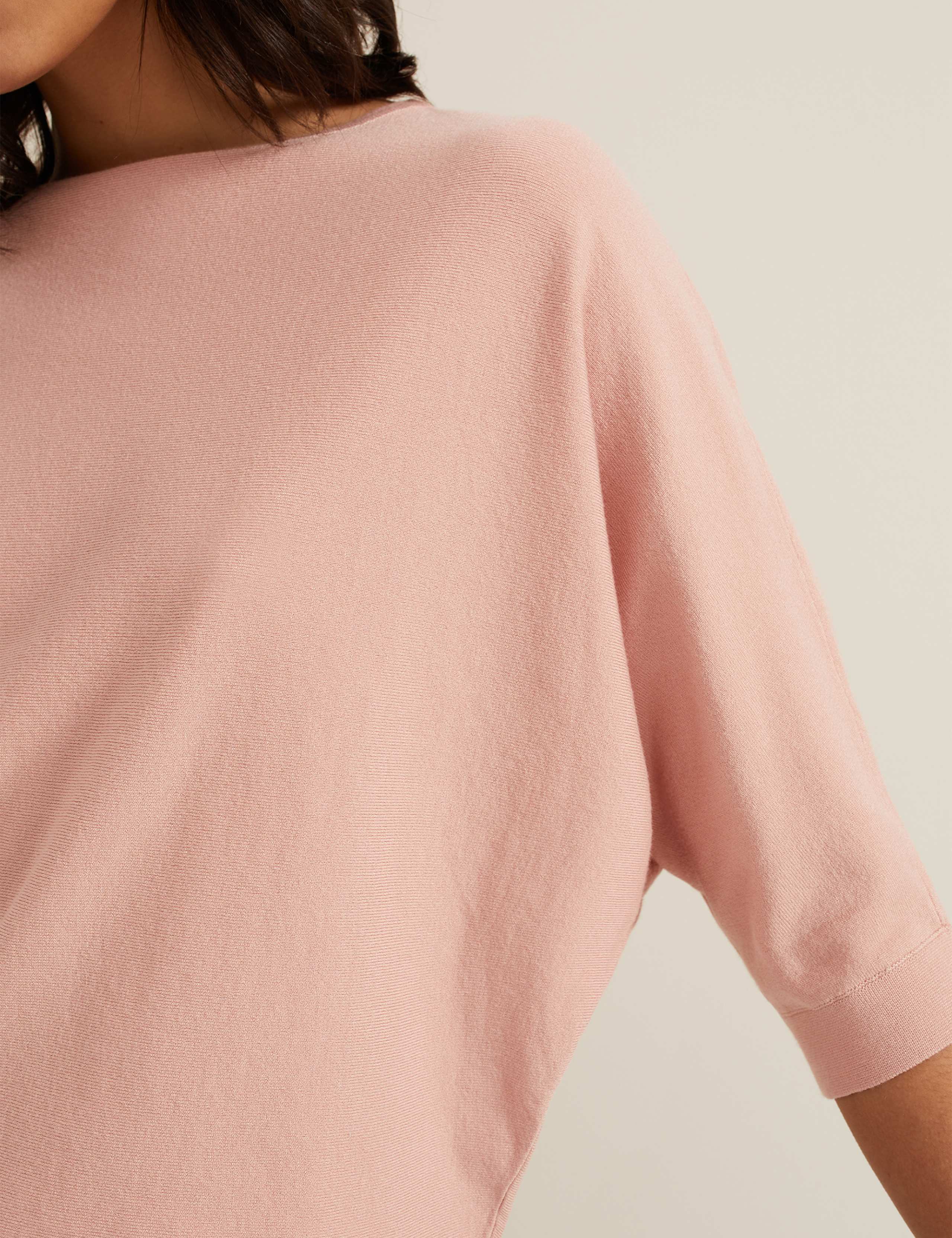 Slash Neck Batwing Sleeve Jumper 6 of 6