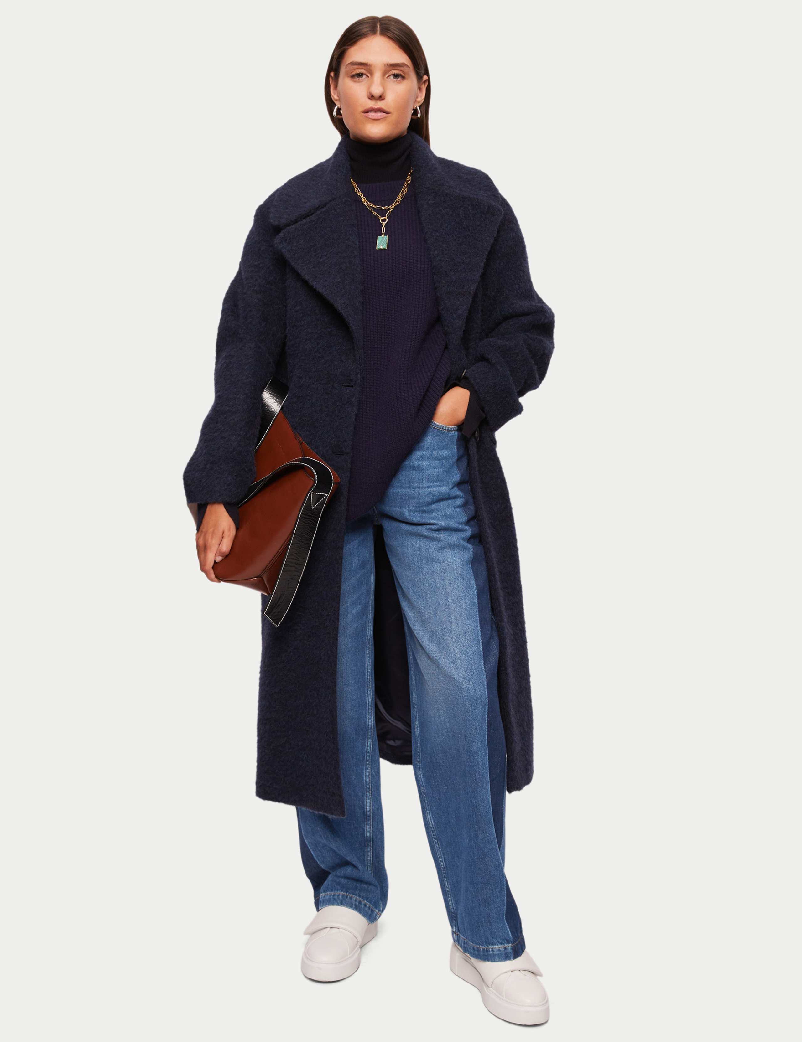 High Waisted Straight Leg Jeans 4 of 7