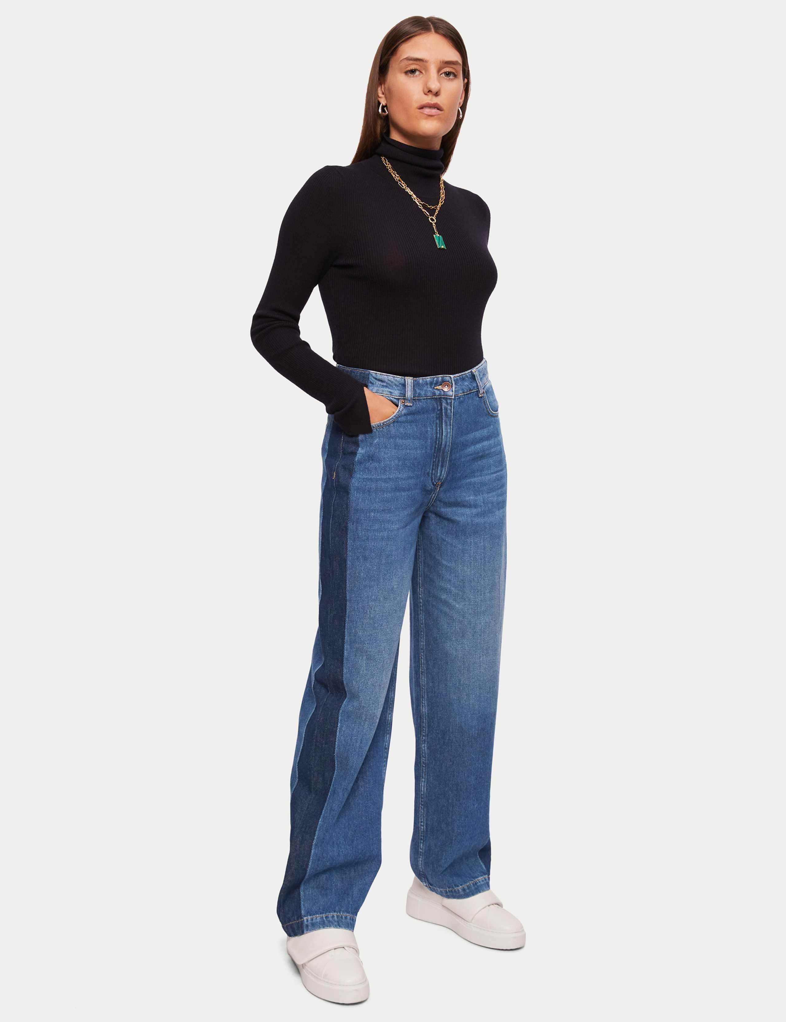 High Waisted Straight Leg Jeans 5 of 7