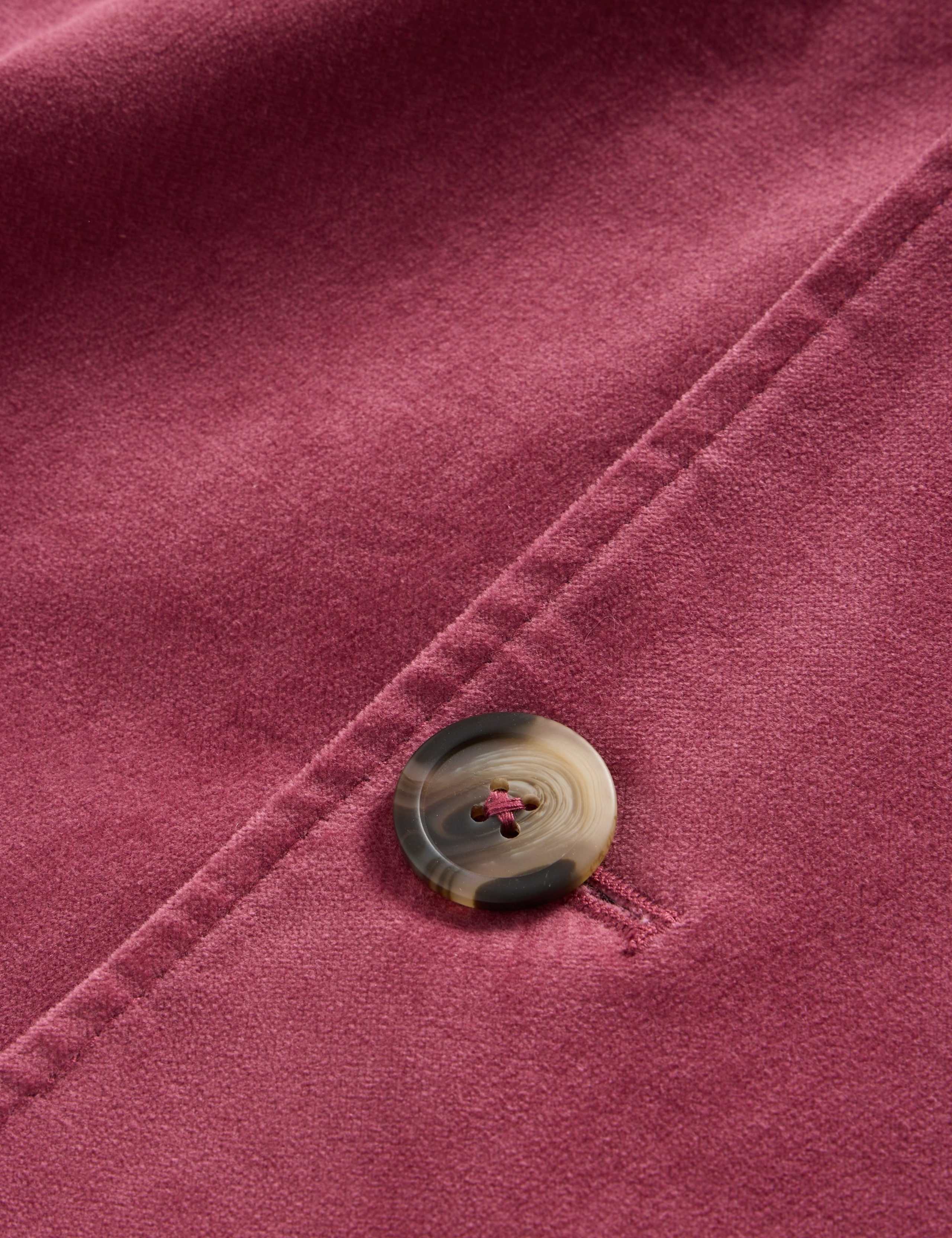 Cotton Rich Velvet Overcoat 6 of 6