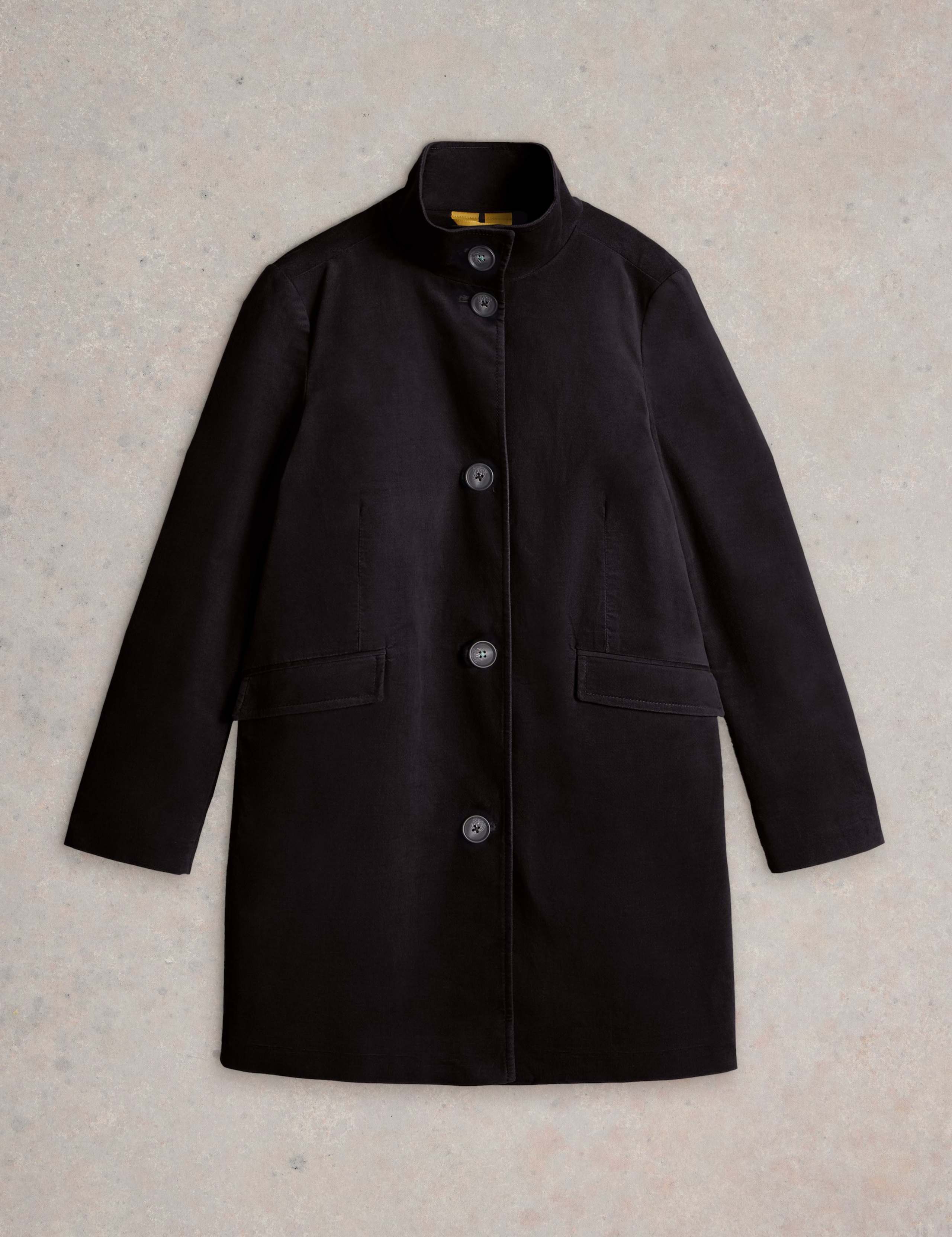 Cotton Rich Velvet Overcoat 2 of 6